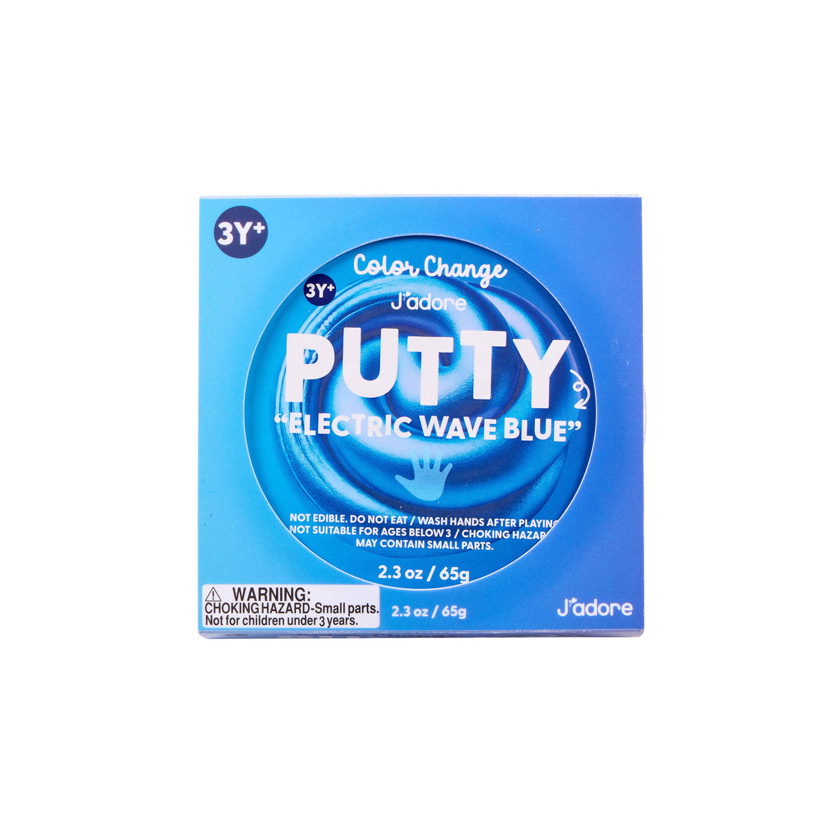 J'adore Temperature Changing Putty - Electric Wave Blue