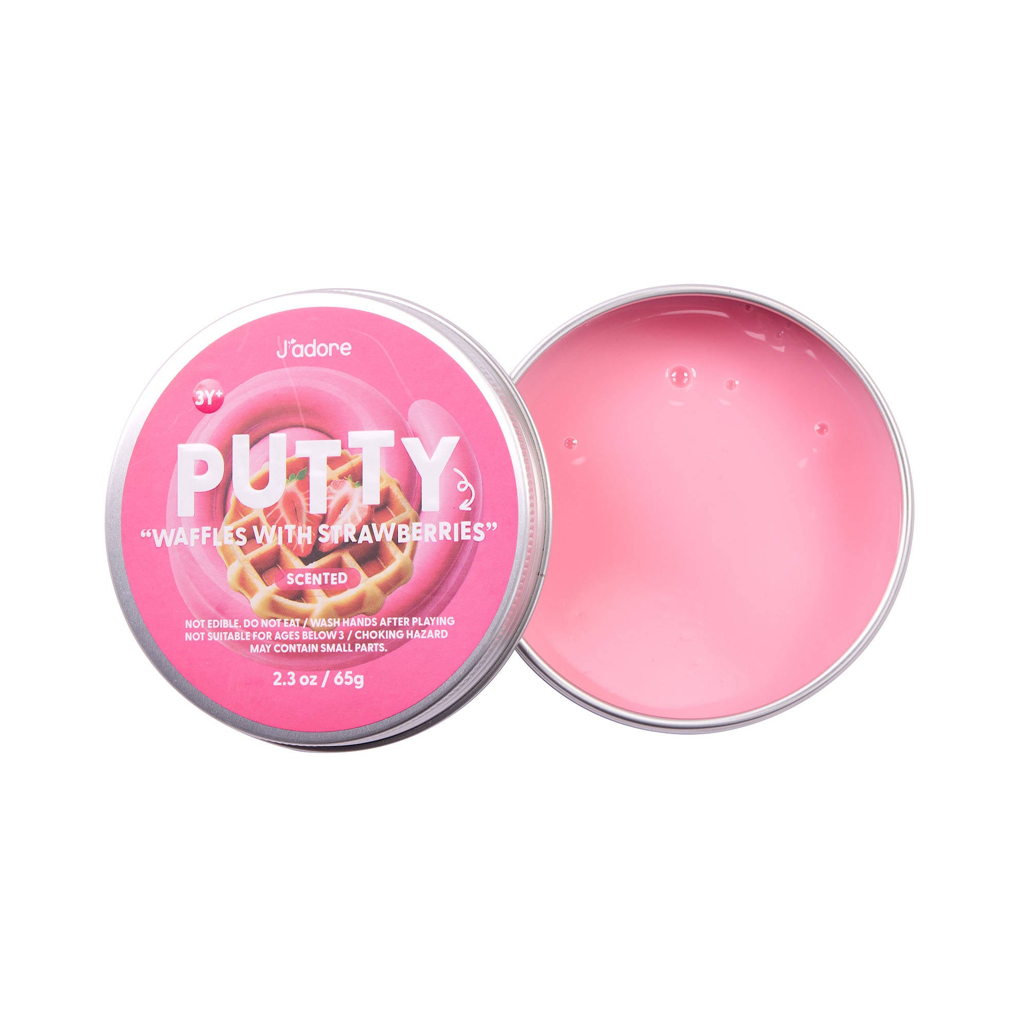 J'adore Scented Putty - Waffles with Strawberries