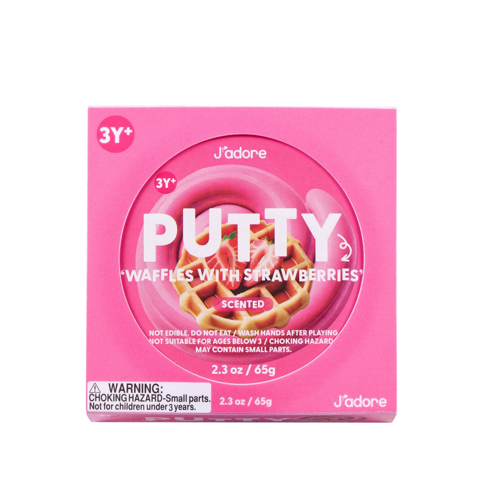 J'adore Scented Putty - Waffles with Strawberries