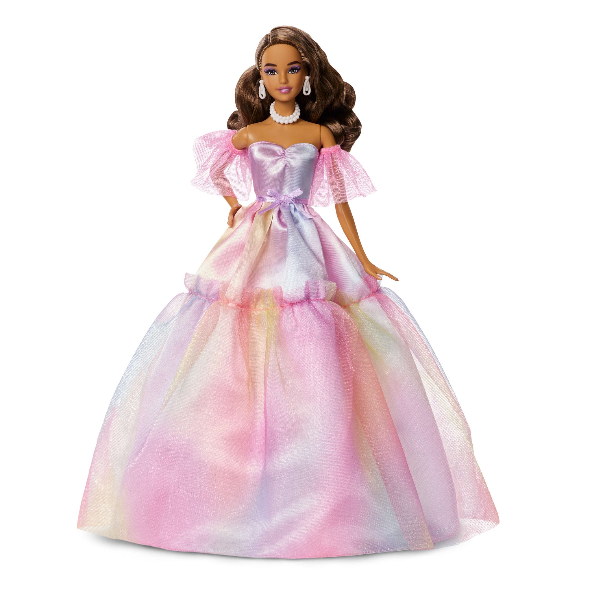 Barbie Signature Birthday Wishes Doll - Pastel Rainbow Dress