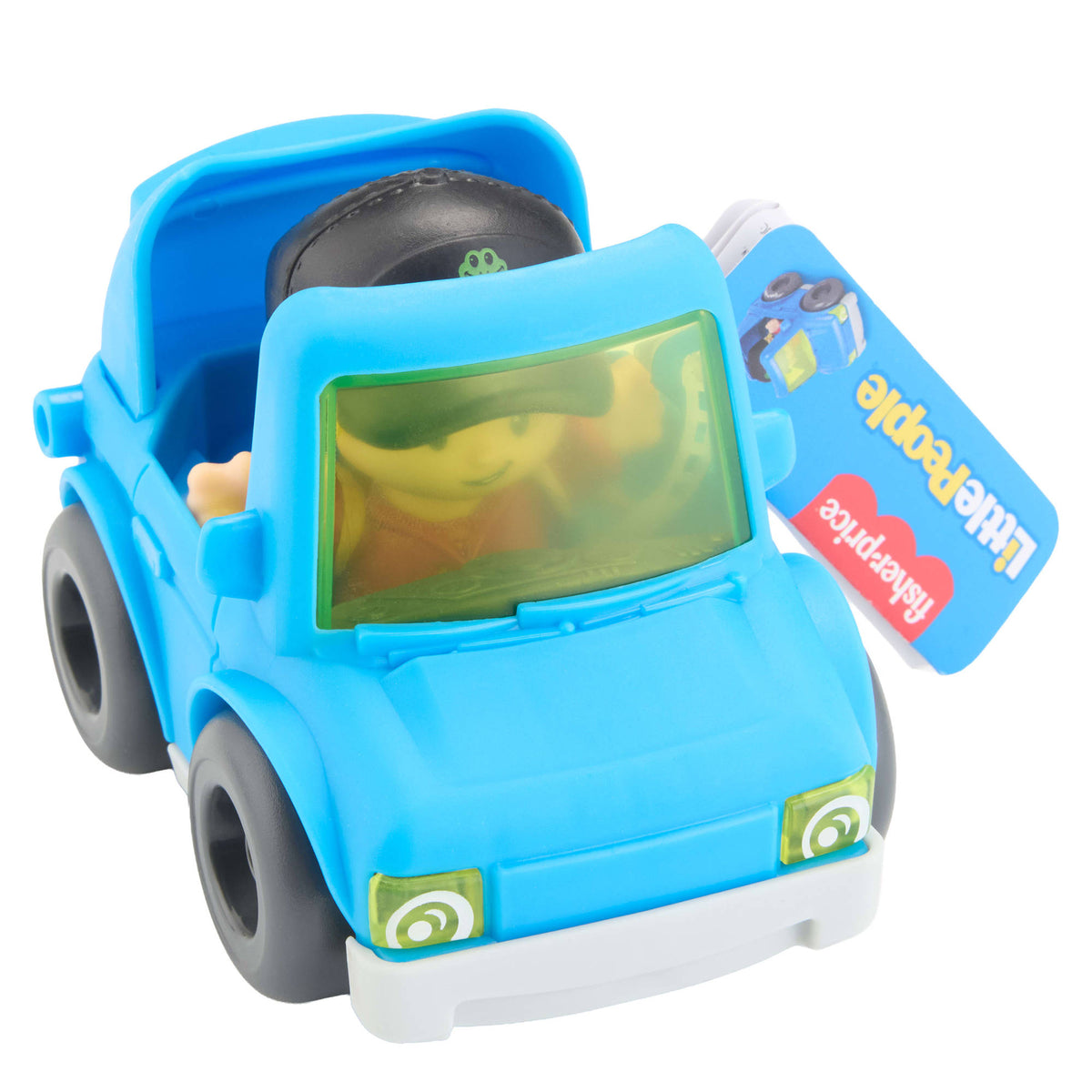 Fisher-Price Little People Toy Car & Figure Set - Blue