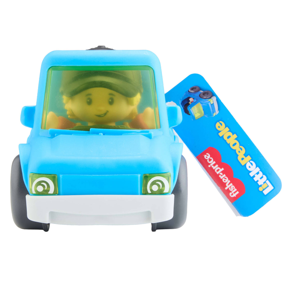 Fisher-Price Little People Toy Car & Figure Set - Blue