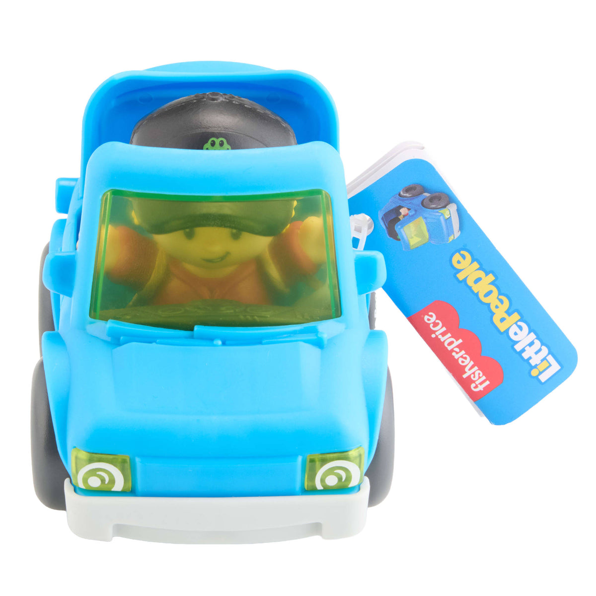 Fisher-Price Little People Toy Car & Figure Set - Blue