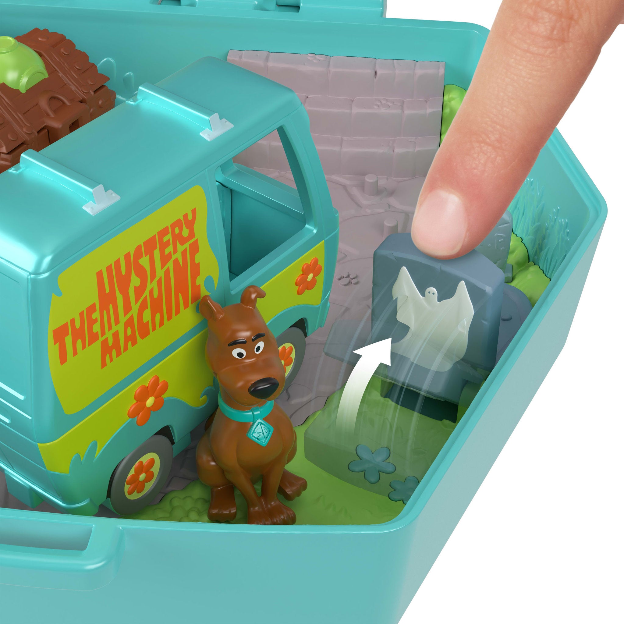 Polly Pocket Scooby Doo Mystery Machine Compact