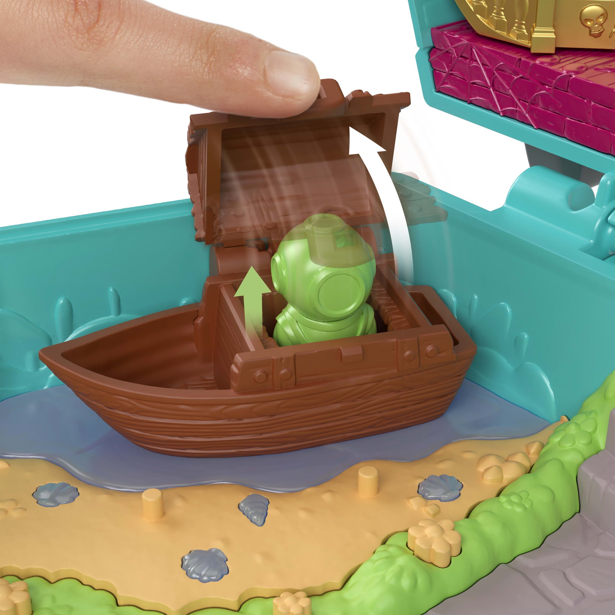 Polly Pocket Scooby Doo Mystery Machine Compact