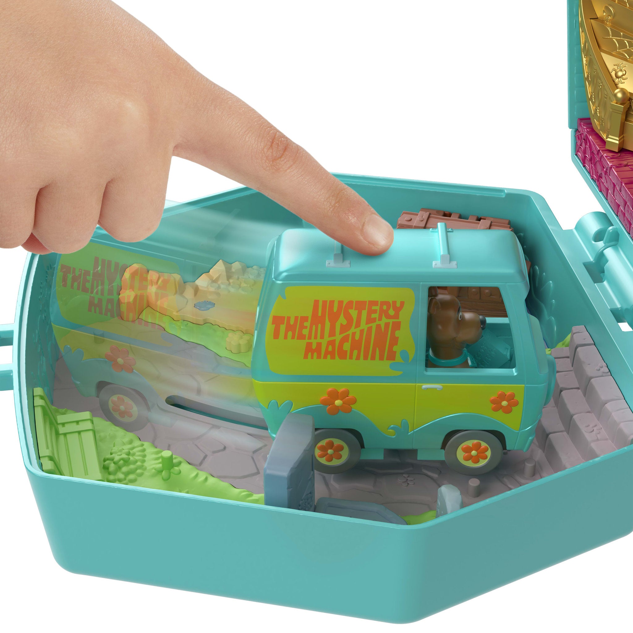 Polly Pocket Scooby Doo Mystery Machine Compact