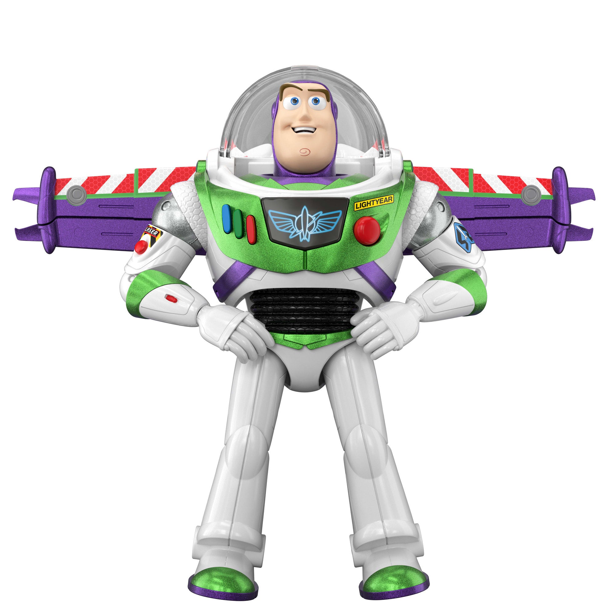 Disney Pixar Toy Story 5 Flight Mode Hi-Tech 10 Inch Action Figure - Buzz Lightyear