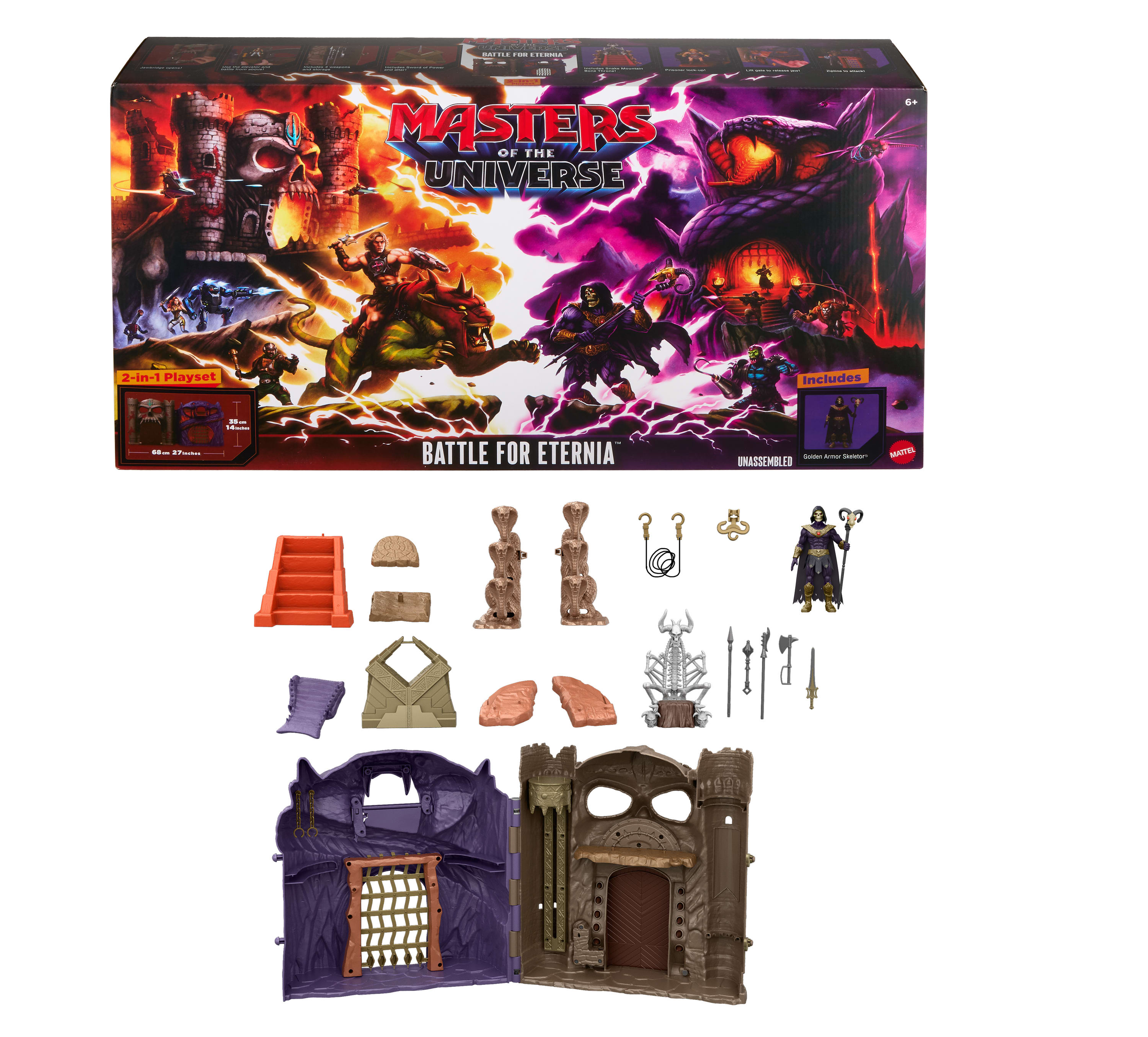 Masters Of The Universe Battle For Eternia 2-In-1 Playset