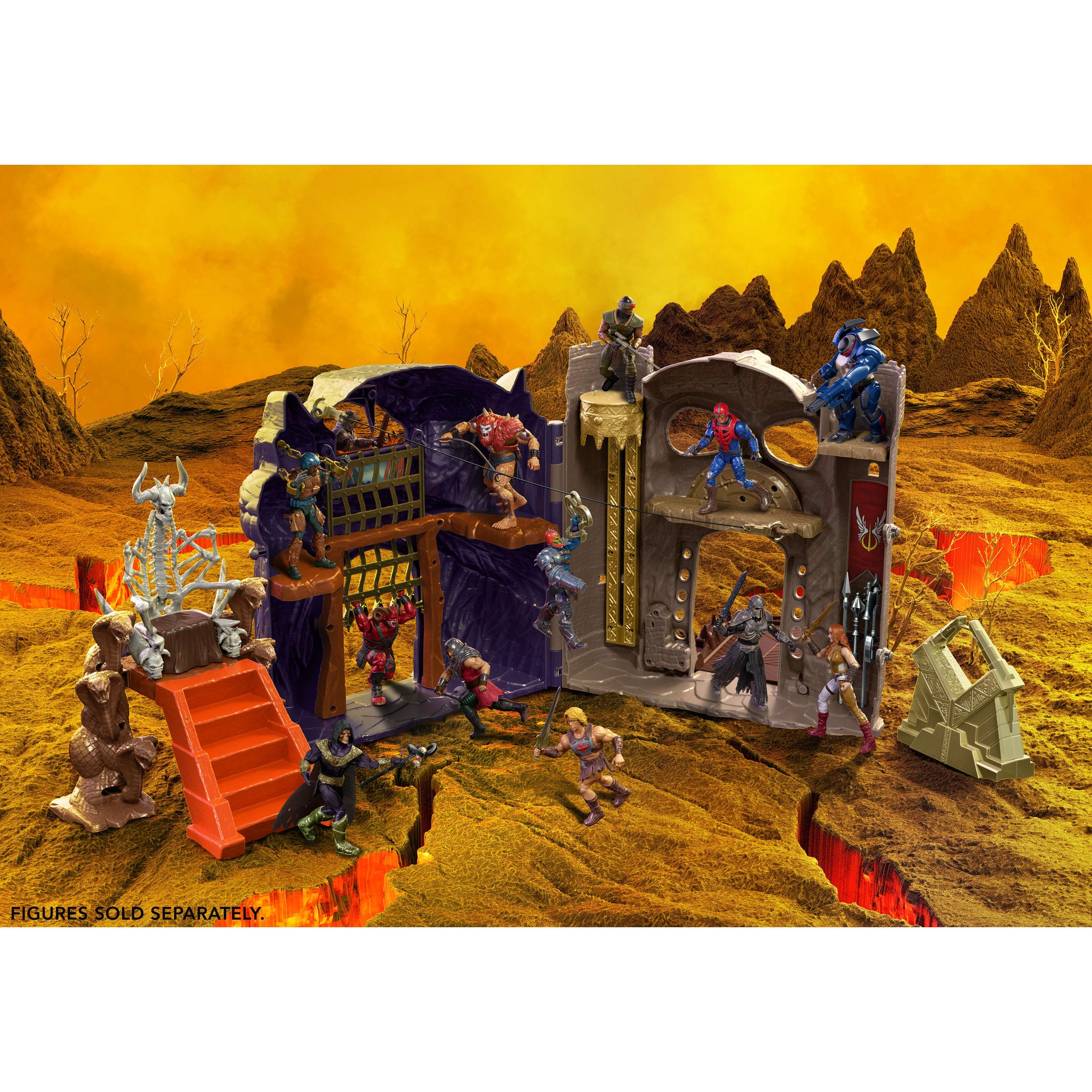 Masters Of The Universe Battle For Eternia 2-In-1 Playset