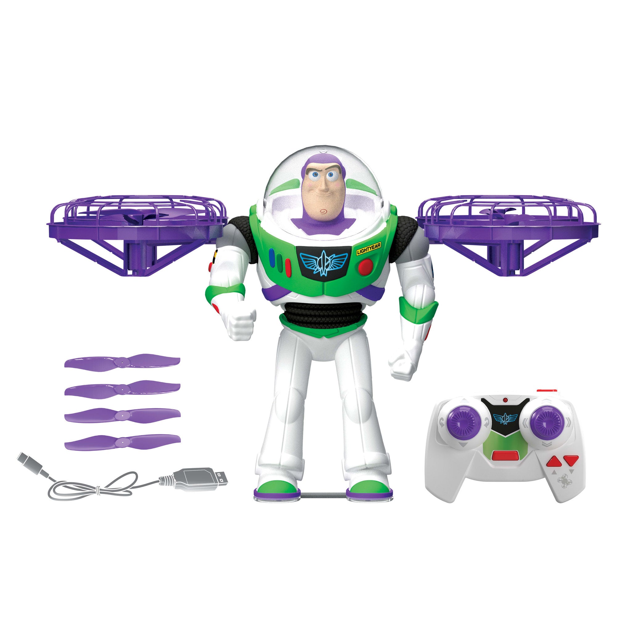 Disney Pixar Toy Story 5 Flying RC Hi-Tech Edition Buzz Lightyear