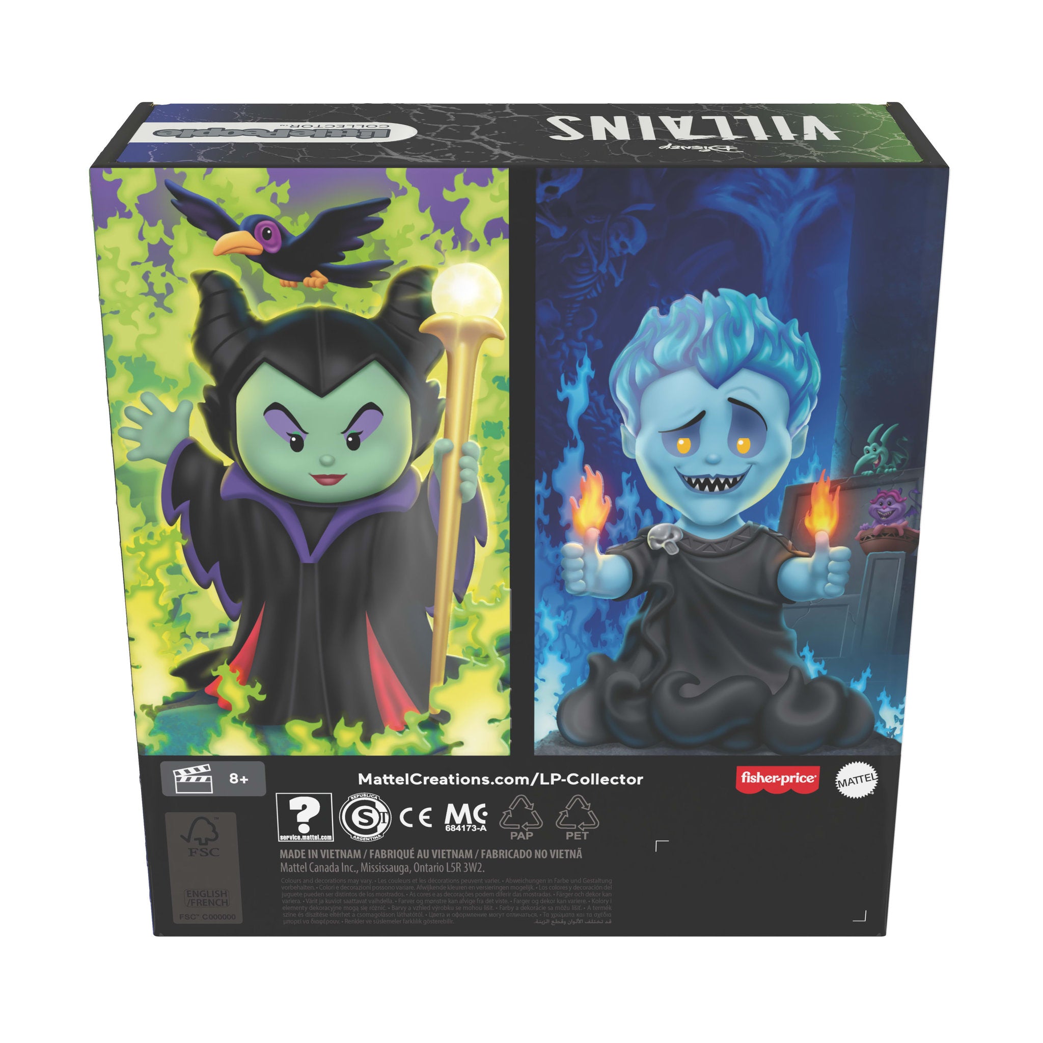 Little People Collector Disney Villians Maleficent and Hades