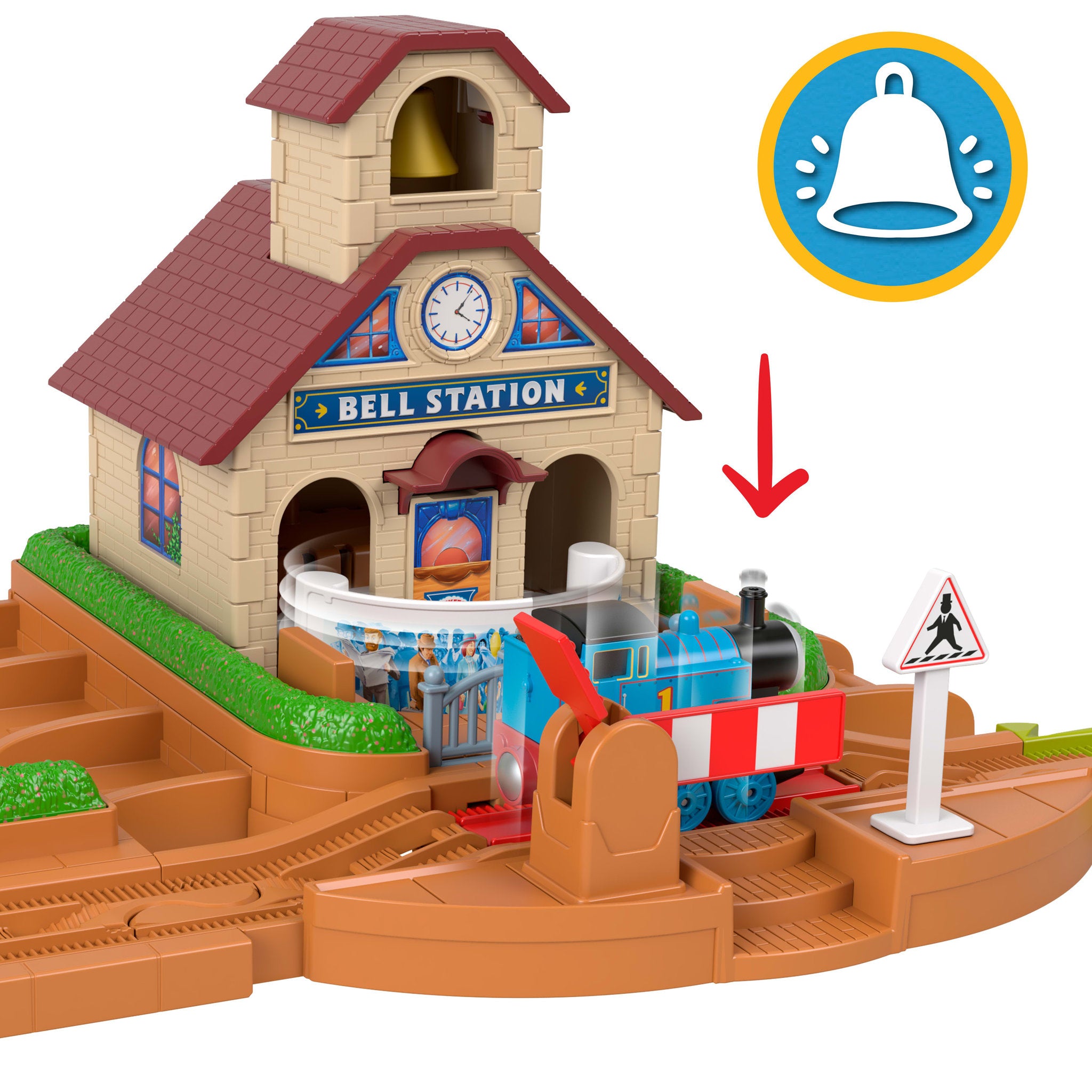 Thomas & Friends Bell Station Train Set