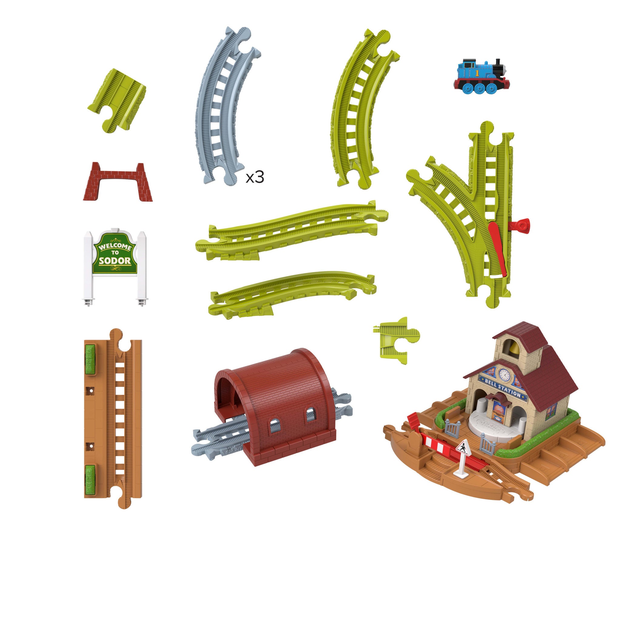 Thomas & Friends Bell Station Train Set