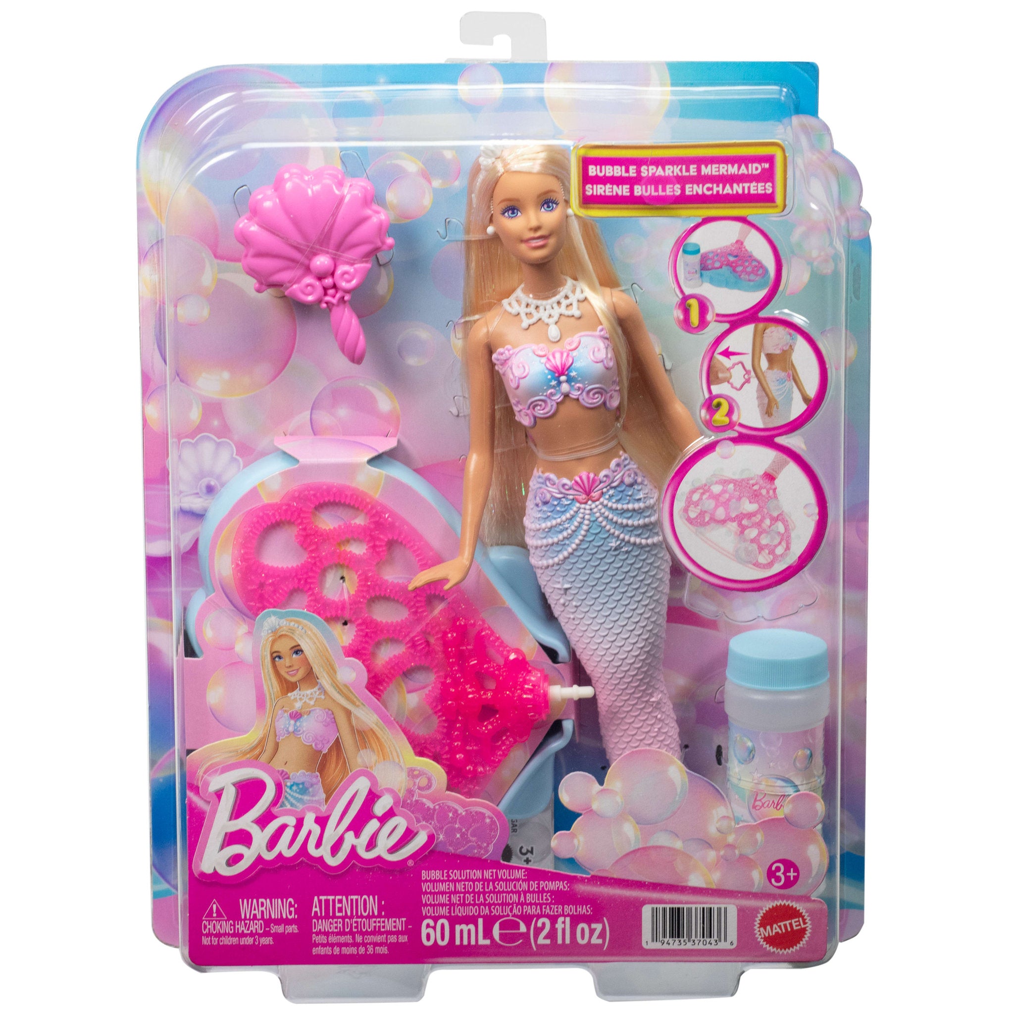 Barbie Fantasy Bubbletastic Mermaid - Toyworld Australia