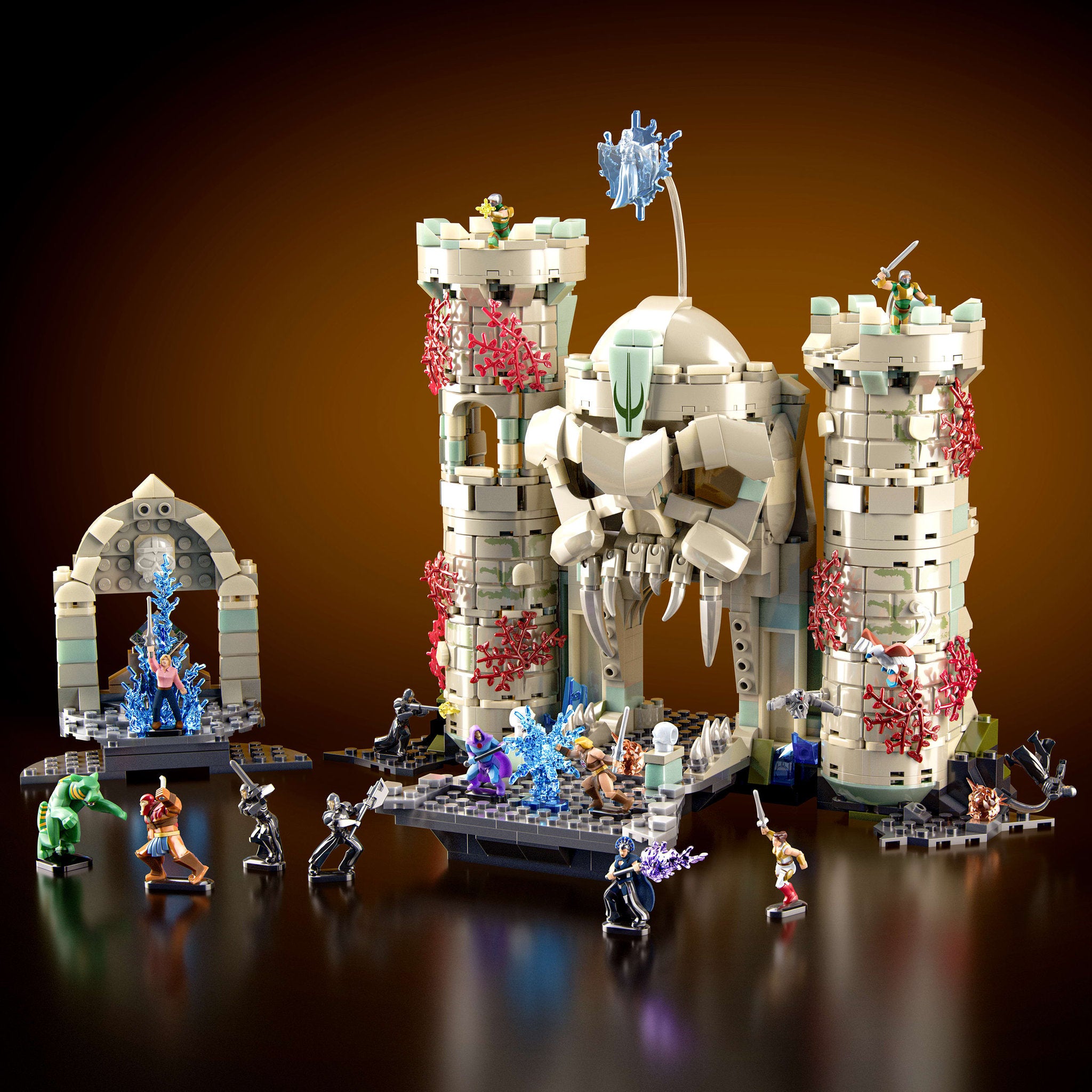 Mattel Brick Shop Masters of the Universe - Battle Of Castle GraySkull