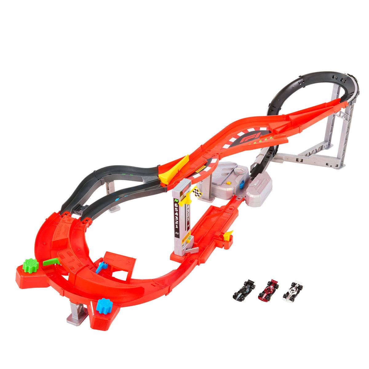 Hot Wheels F1 Downhill Circuit Race Playset
