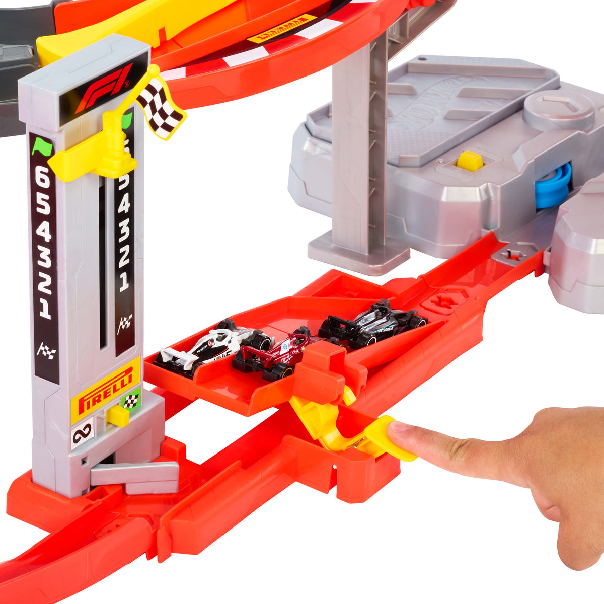 Hot Wheels F1 Downhill Circuit Race Playset
