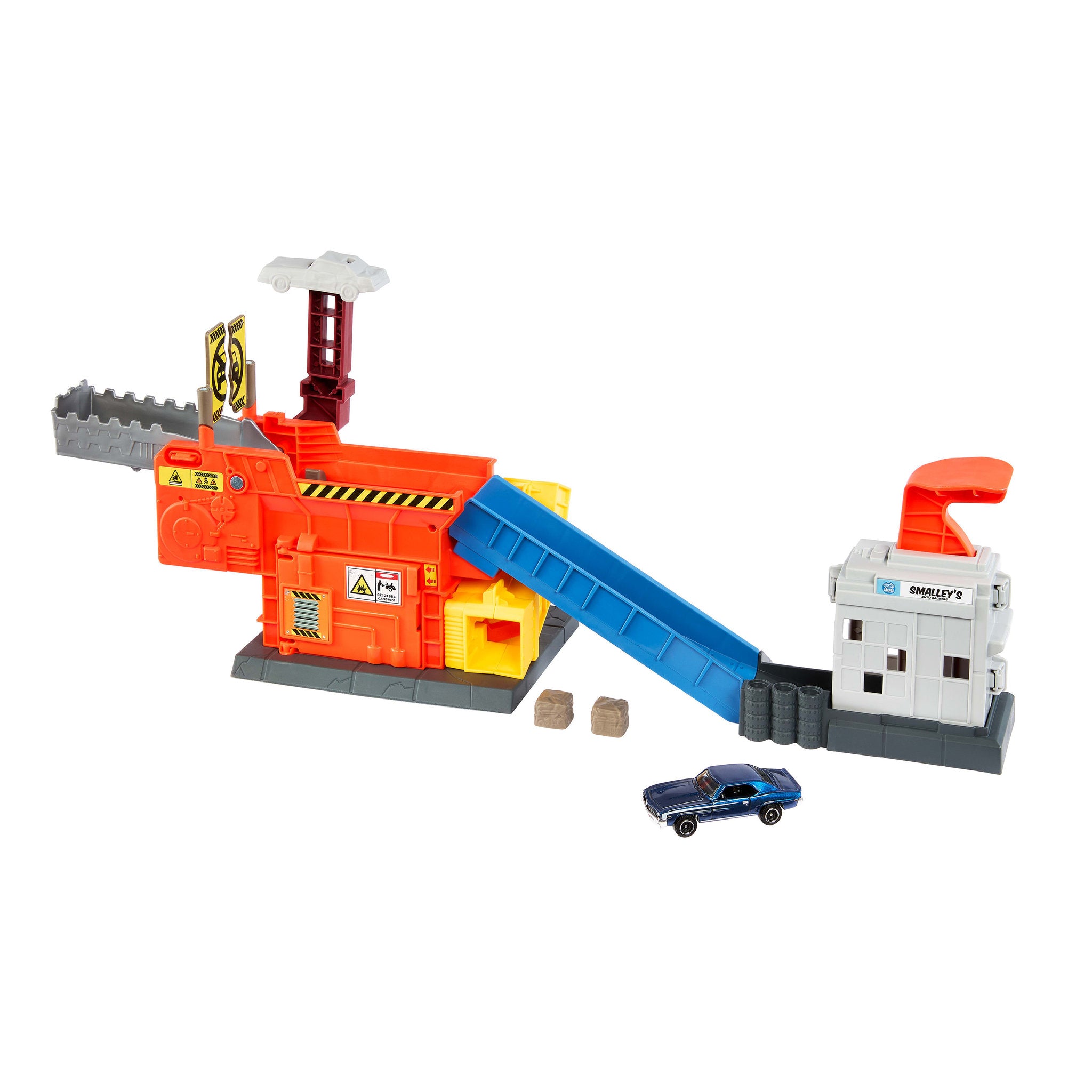Matchbox The Movie Smalley's Launch & Crush Station Playset
