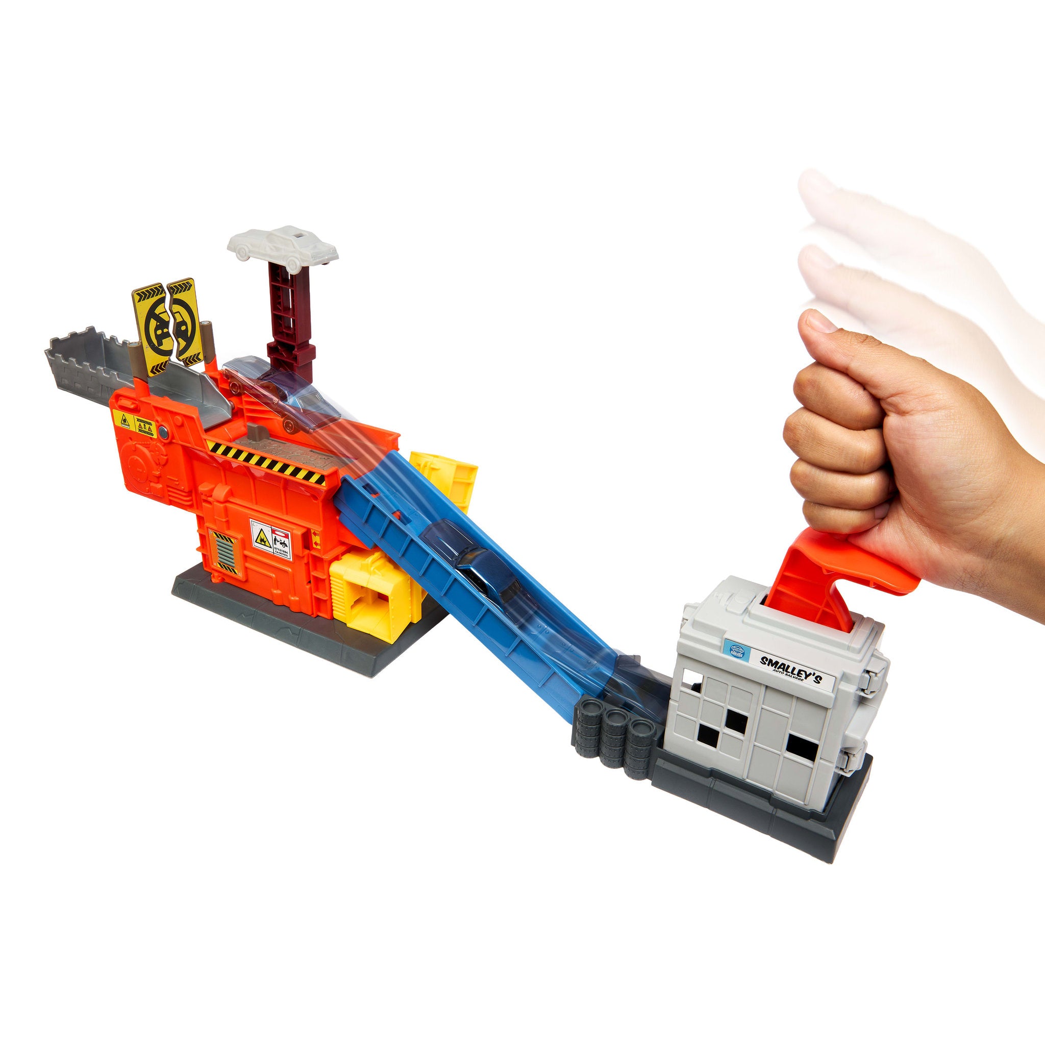 Matchbox The Movie Smalley's Launch & Crush Station Playset