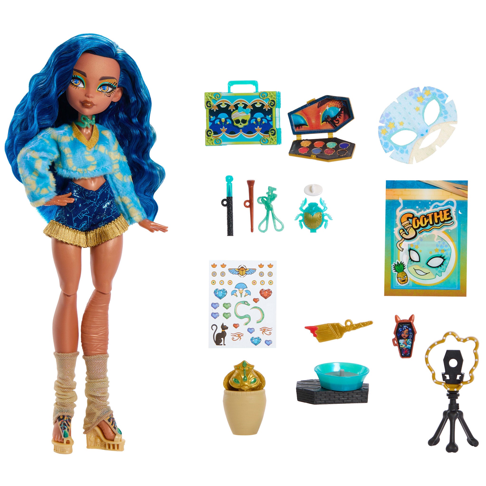 Monster High Self-Scare Secrets Doll - Cleo De Nile