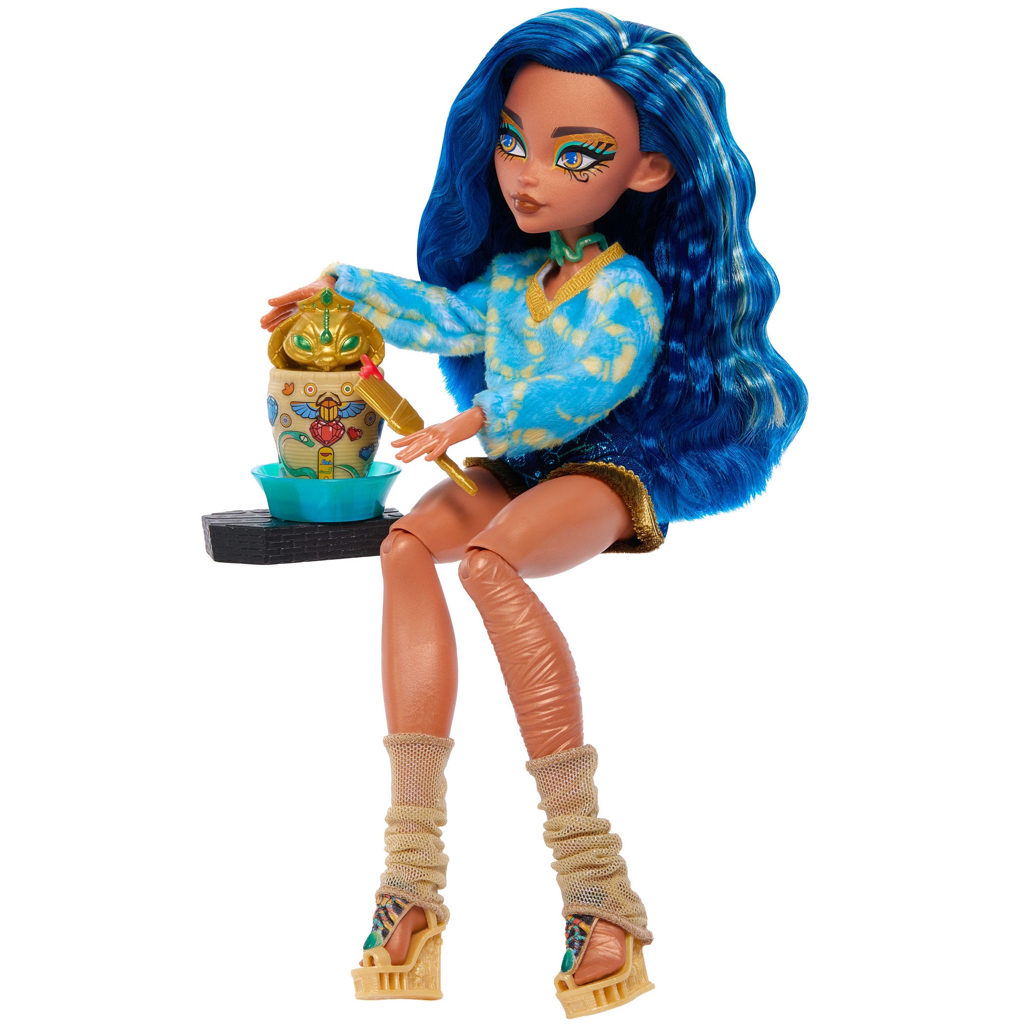 Monster High Self-Scare Secrets Doll - Cleo De Nile