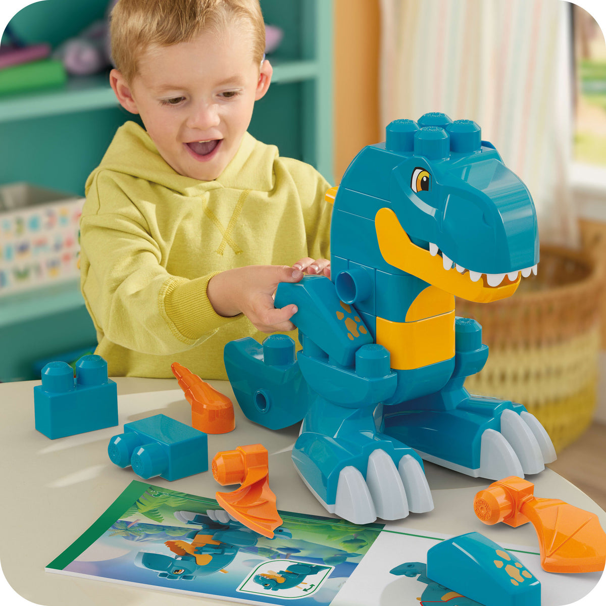 MEGA Bloks Build & Chomp Dinosaur Playset