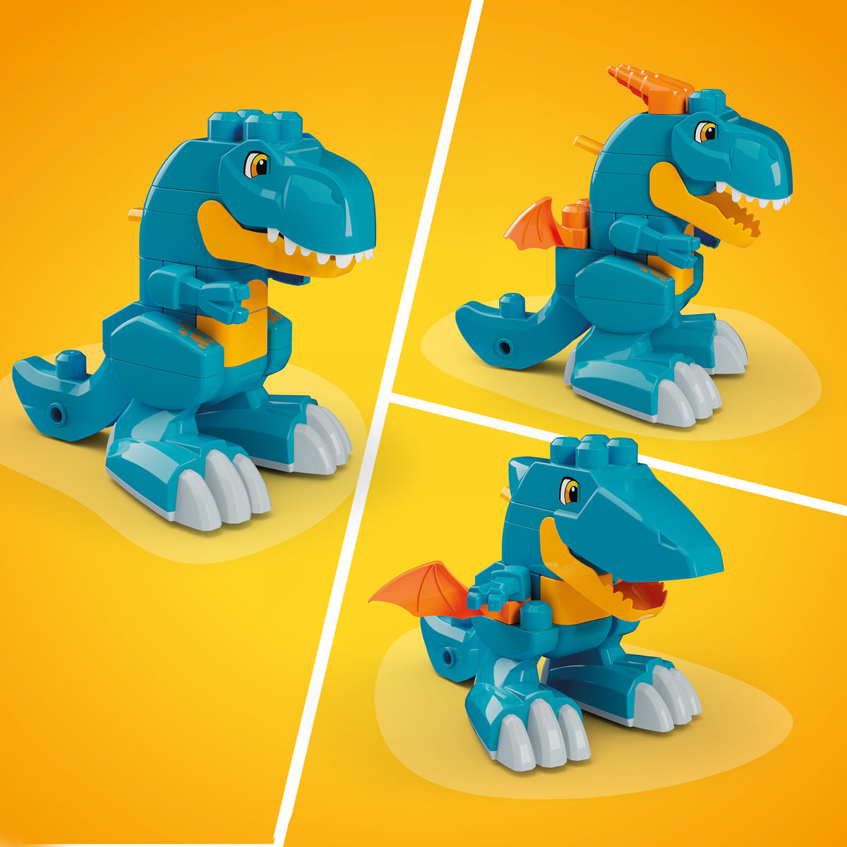 MEGA Bloks Build & Chomp Dinosaur Playset