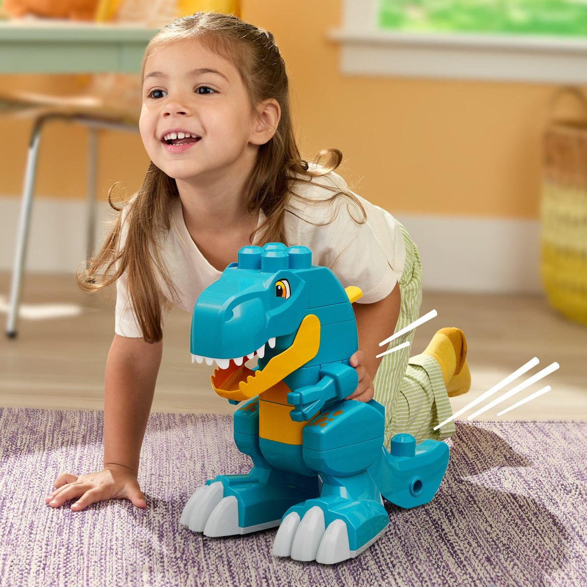 MEGA Bloks Build & Chomp Dinosaur Playset