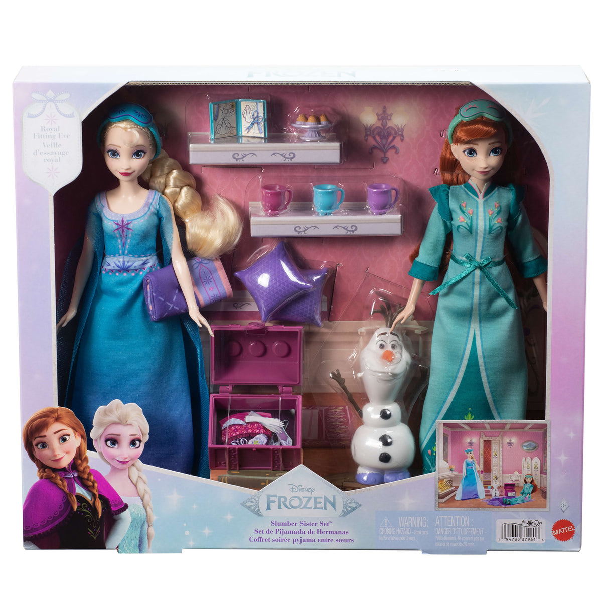 Disney Frozen Slumber Set with Anna & Elsa