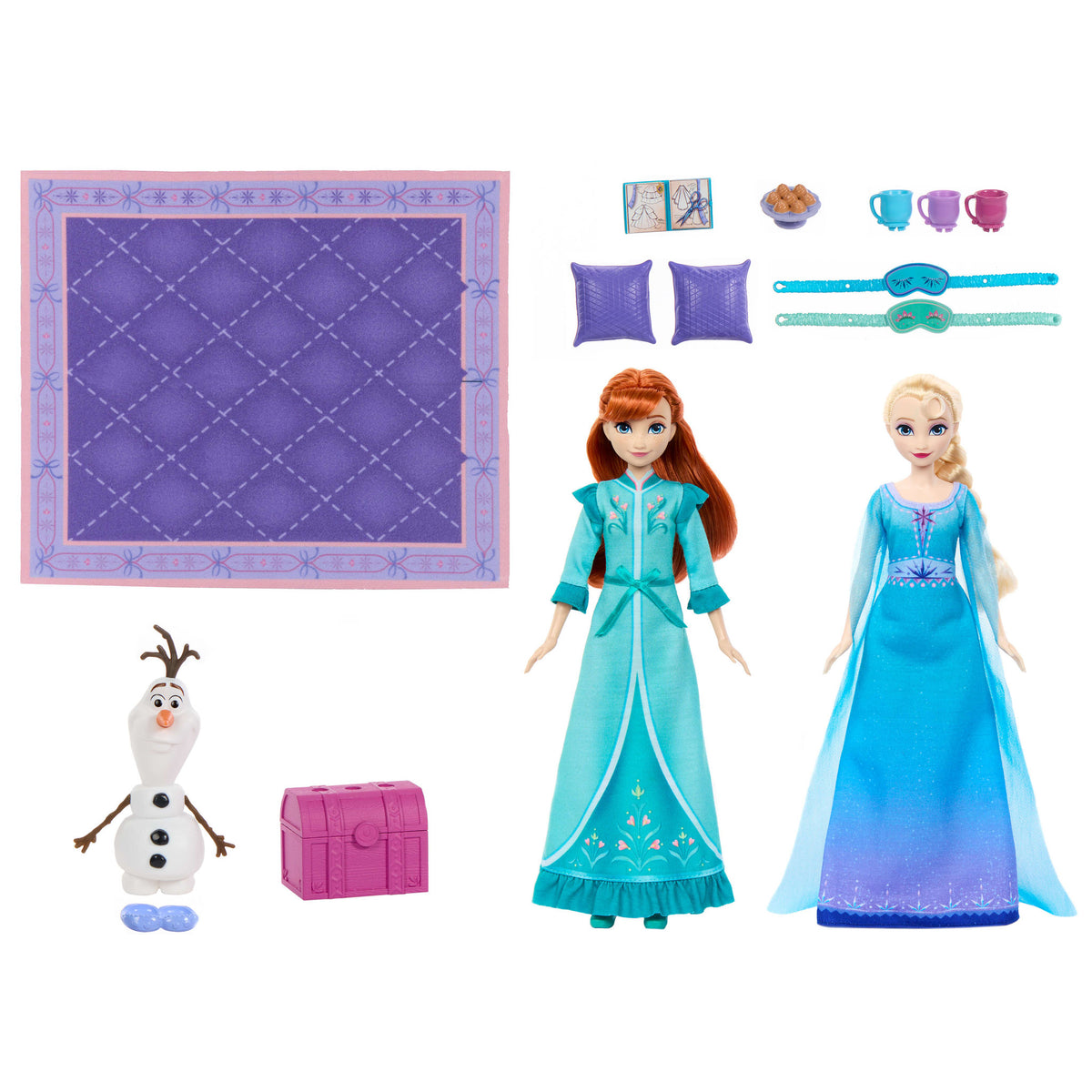 Disney Frozen Slumber Set with Anna & Elsa