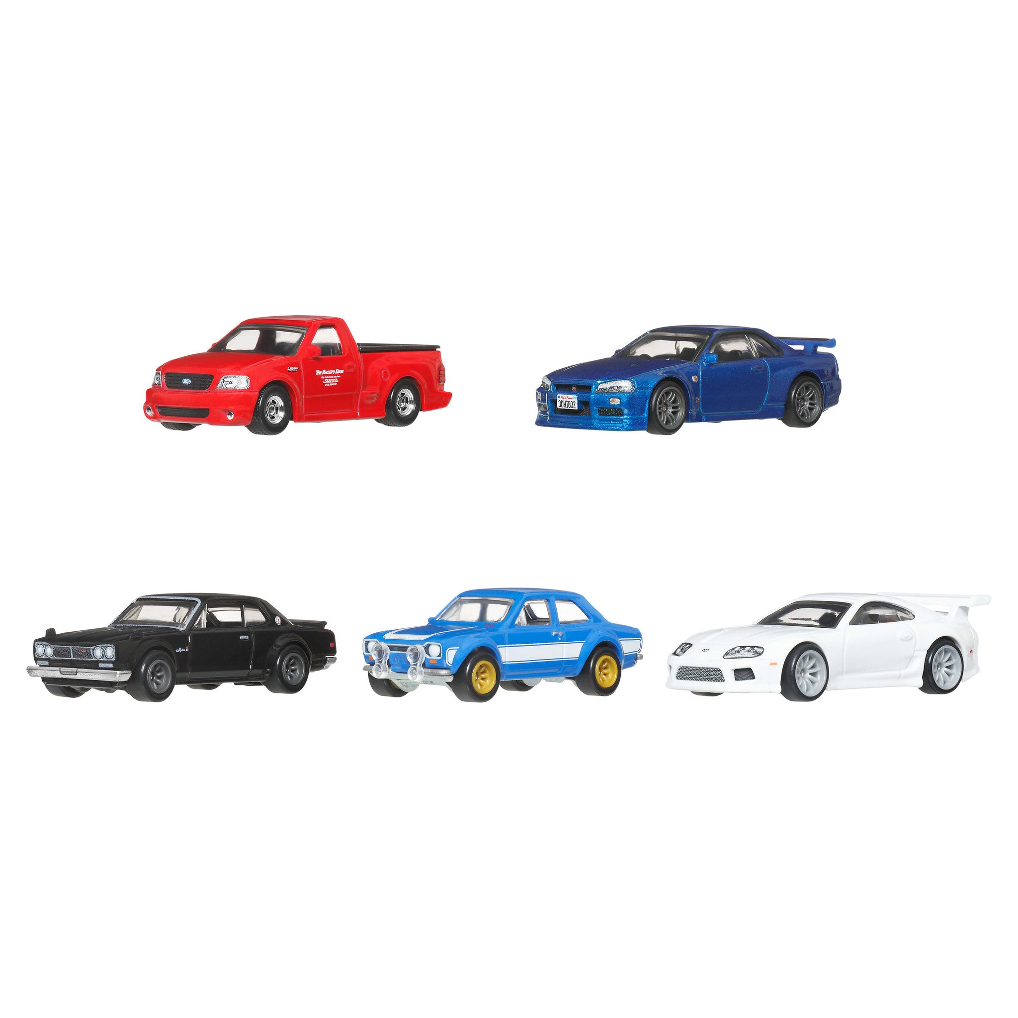 Hot Wheels Fast & Furious Die-Cast 1:64 5-Pack