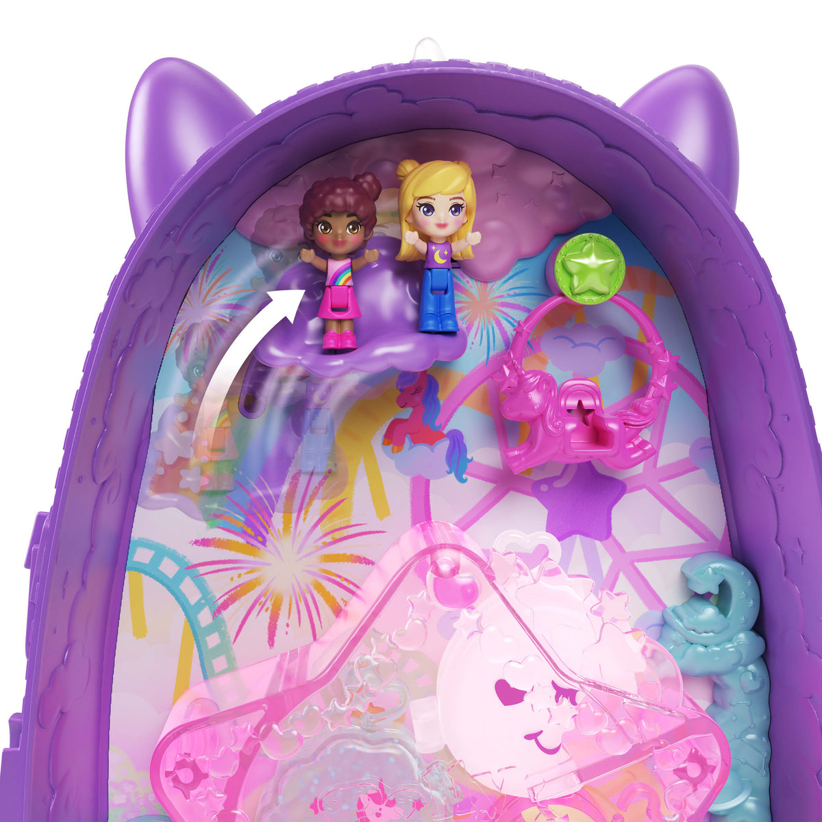 Polly Pocket Unicorn Backpack Playset
