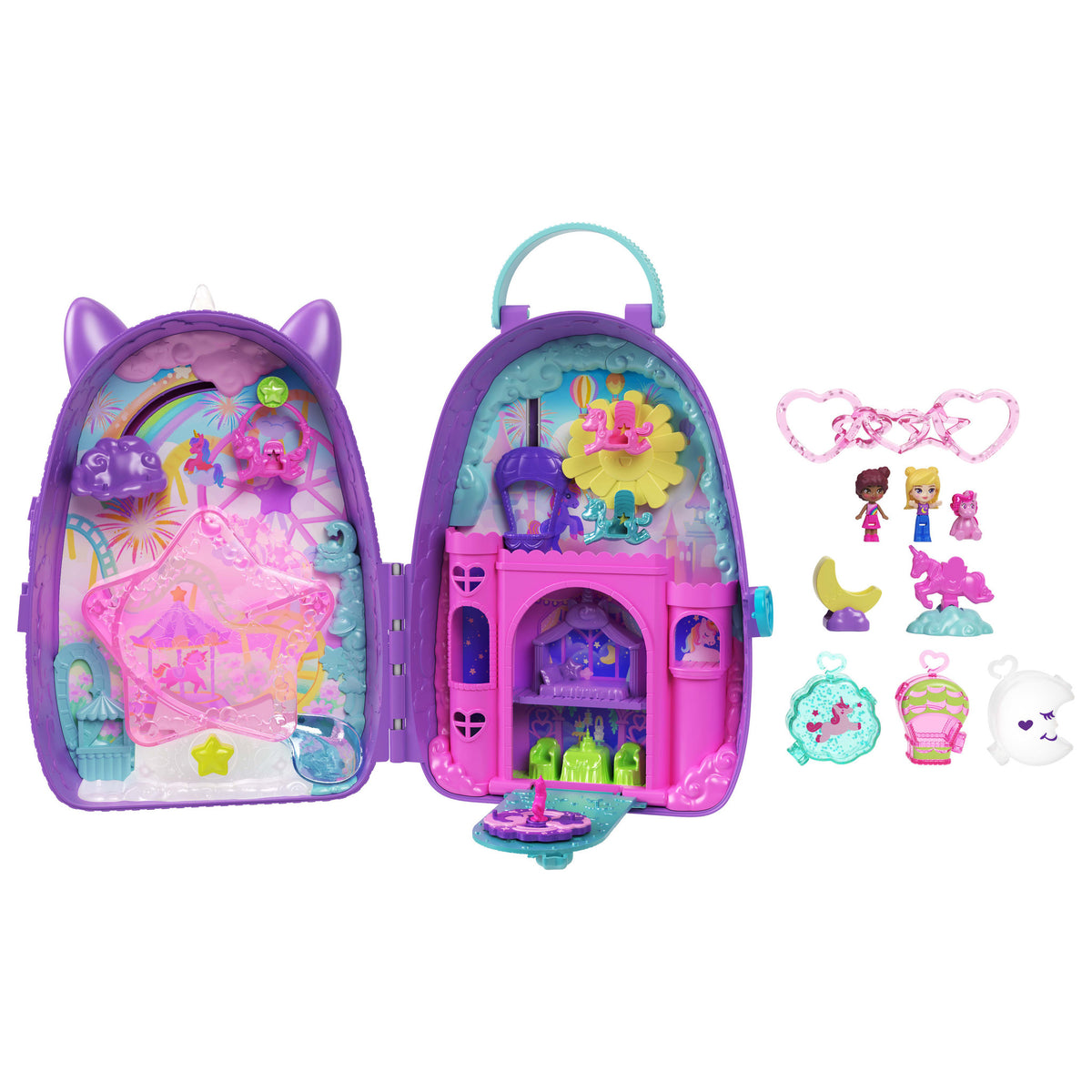 Polly Pocket Unicorn Backpack Playset