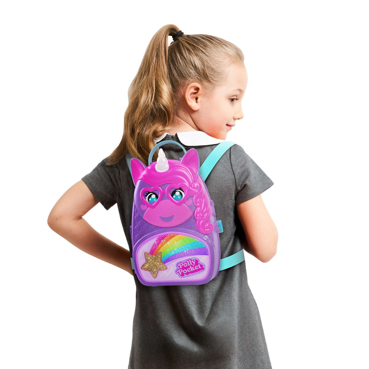 Polly Pocket Unicorn Backpack Playset