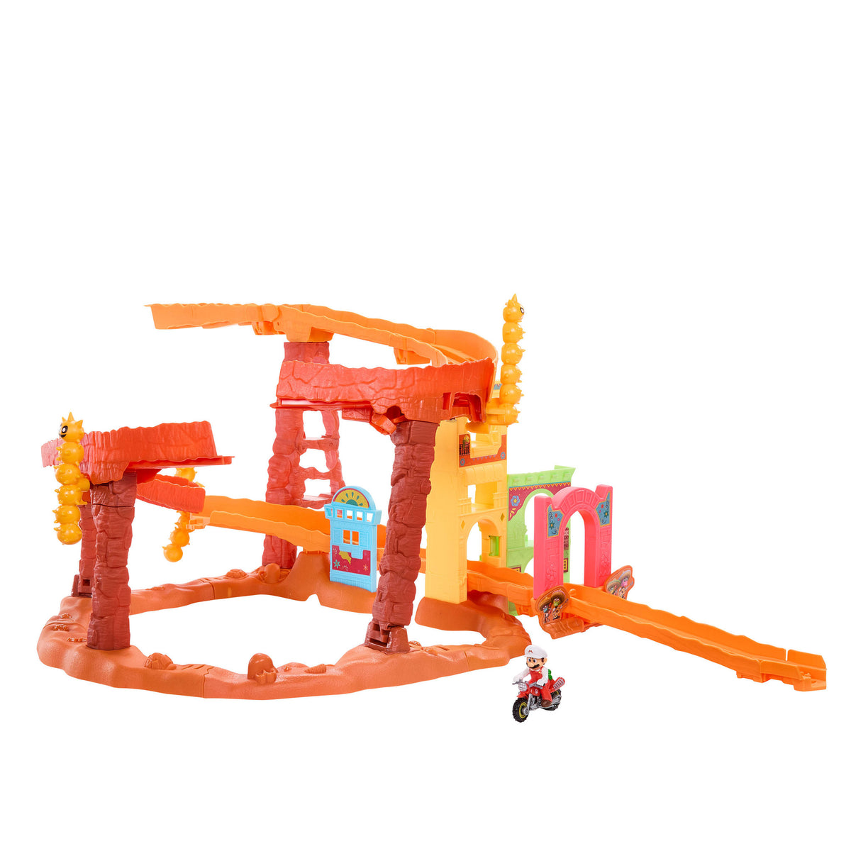 Hot Wheels Super Mario Galaxy Movie - Mario's Desert Adventure Playset