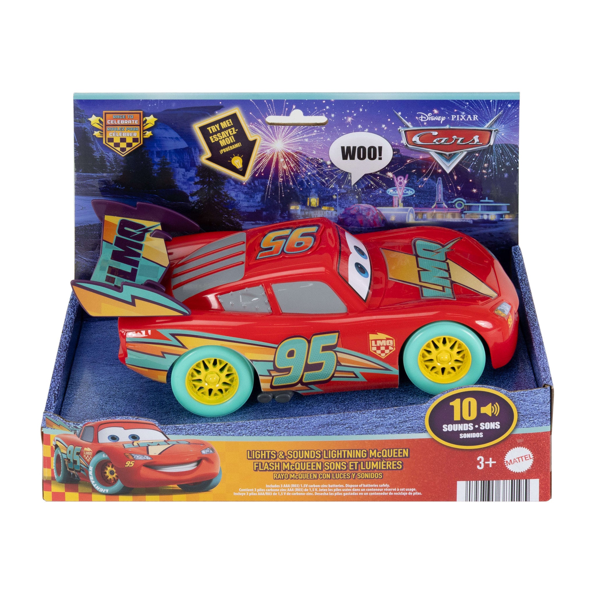 Disney Pixar Cars Lights & Sounds Lightning McQueen