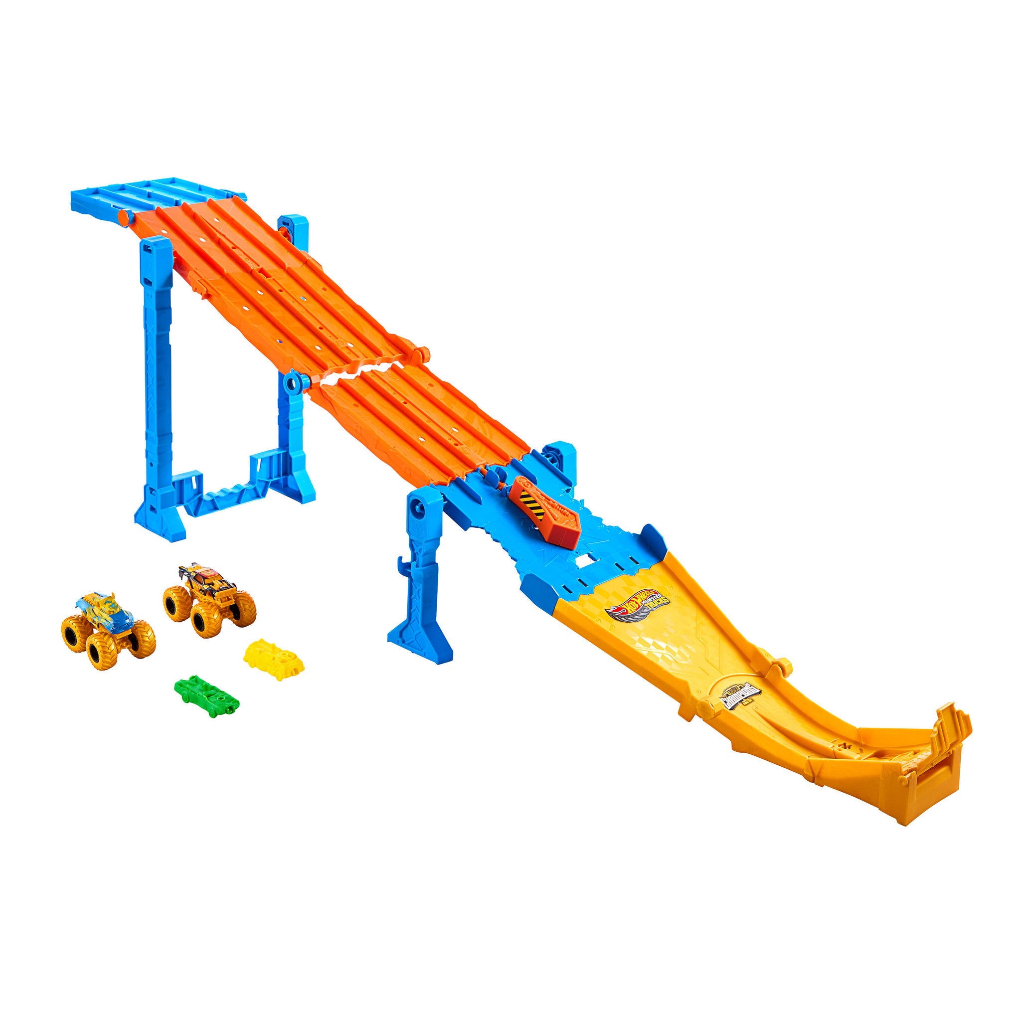 Hot Wheels Monster Trucks Dual Terrain Raceway Playset