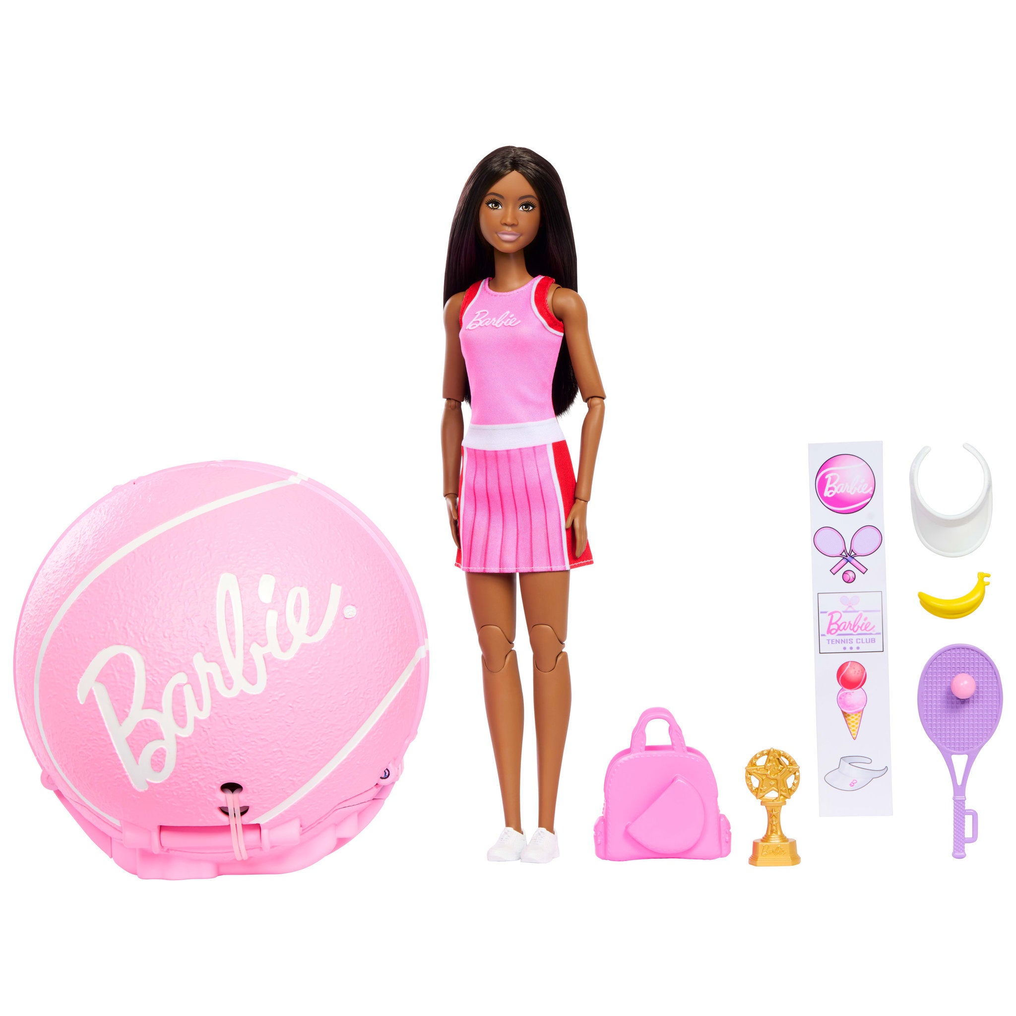 Barbie Team Roll & Reveal Playset