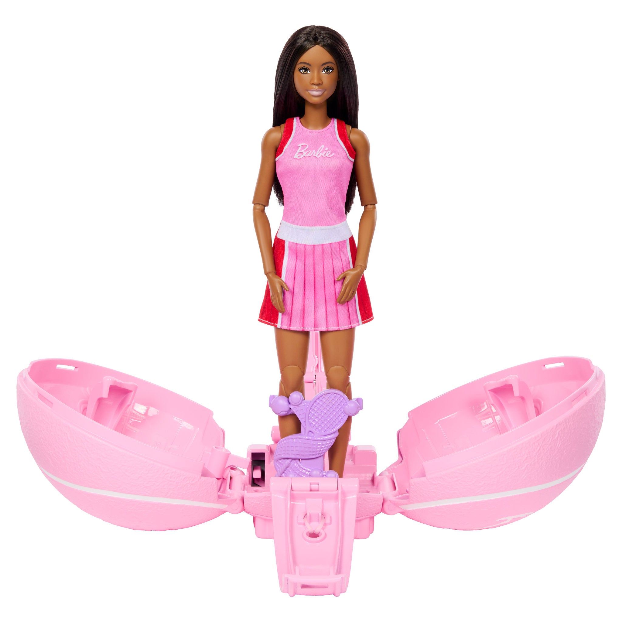 Barbie Team Roll & Reveal Playset