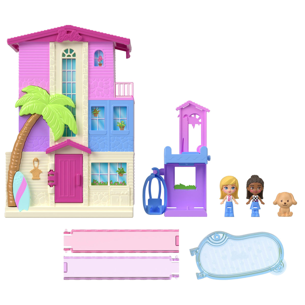 Polly Pocket Barbie Dreamhouse Playset