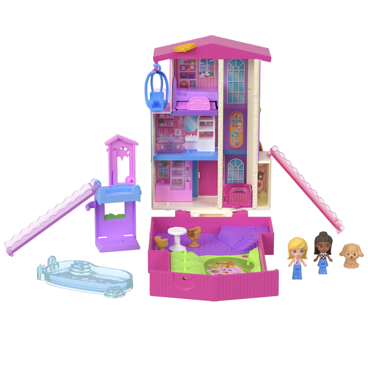 Polly Pocket Barbie Dreamhouse Playset