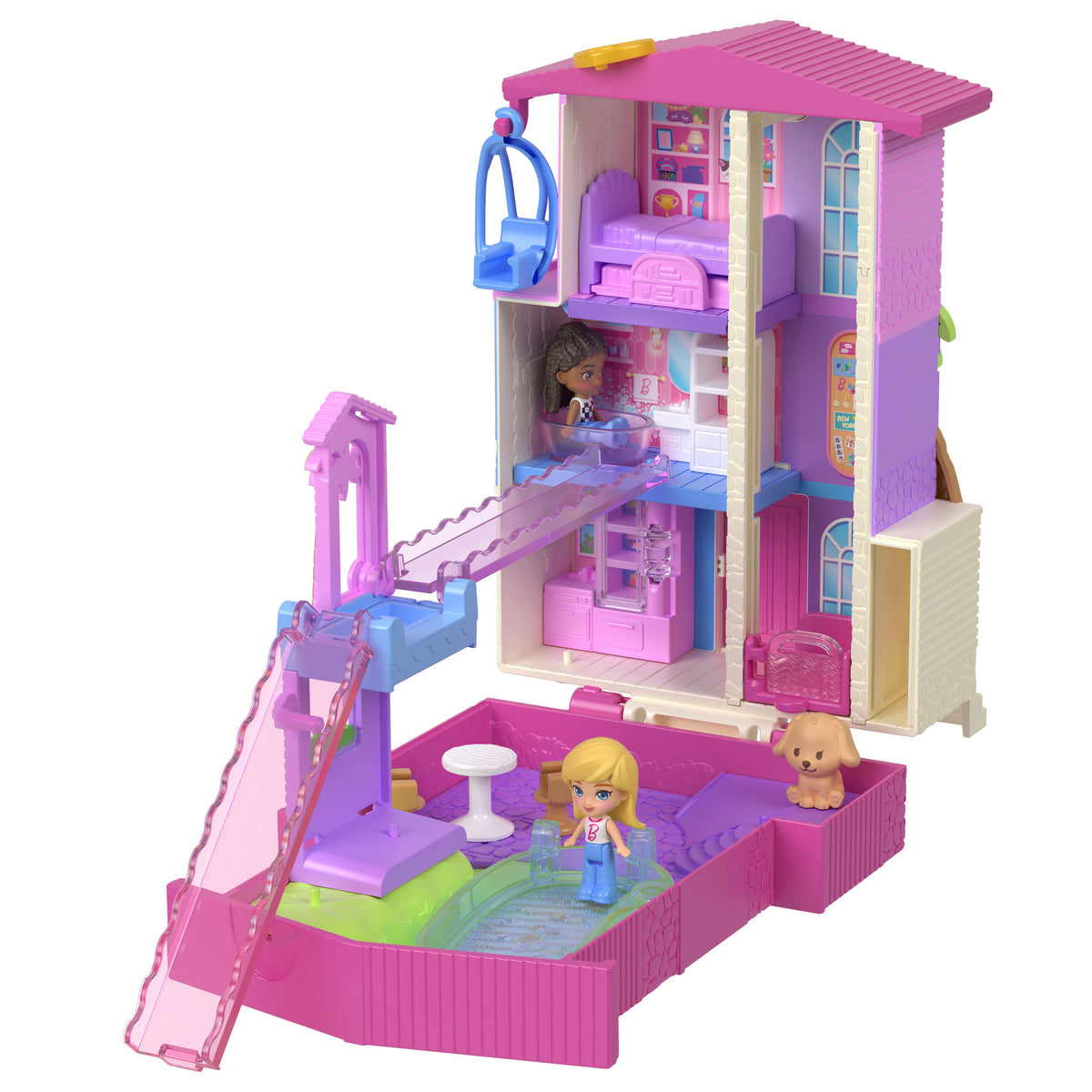 Polly Pocket Barbie Dreamhouse Playset