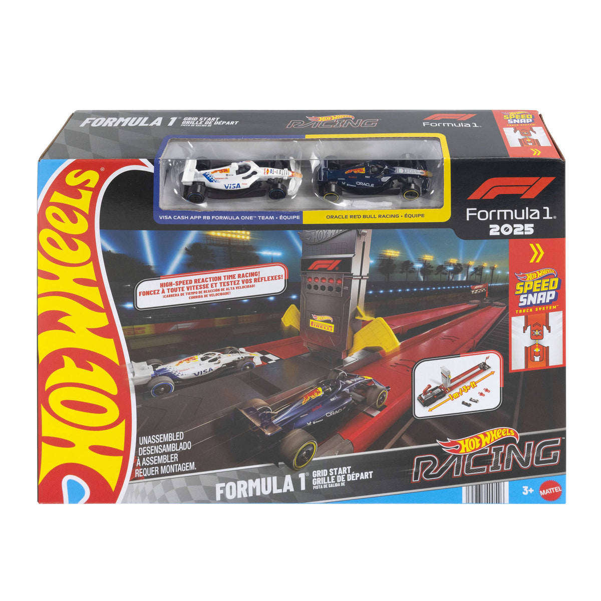 Hot Wheels Racing Formula 1 2025 Grid Start Track Set