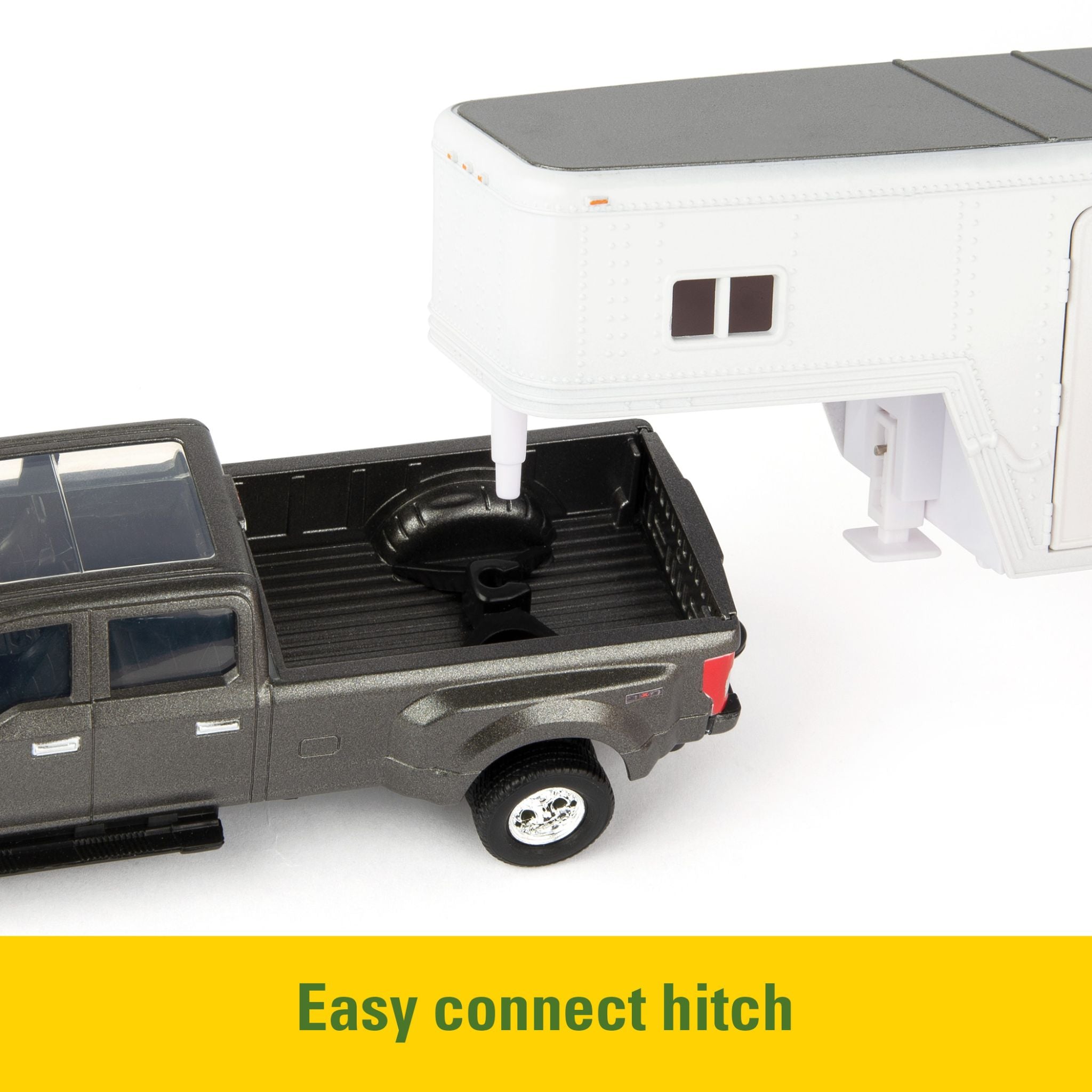 John Deere 1:32 Hobby Set With Jd Gator & Skid Steer (With Horses)