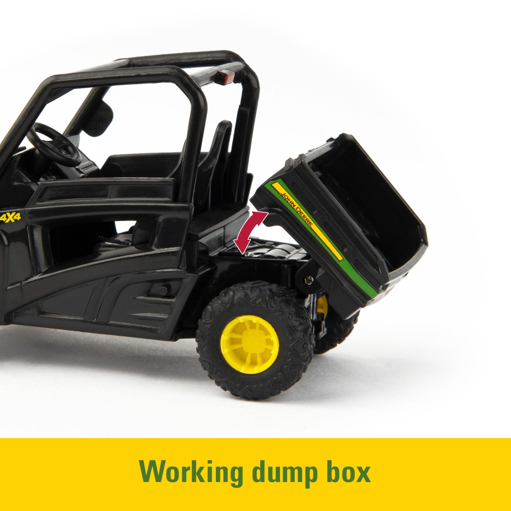 John Deere 1:32 Hobby Set With Jd Gator & Skid Steer (With Horses)