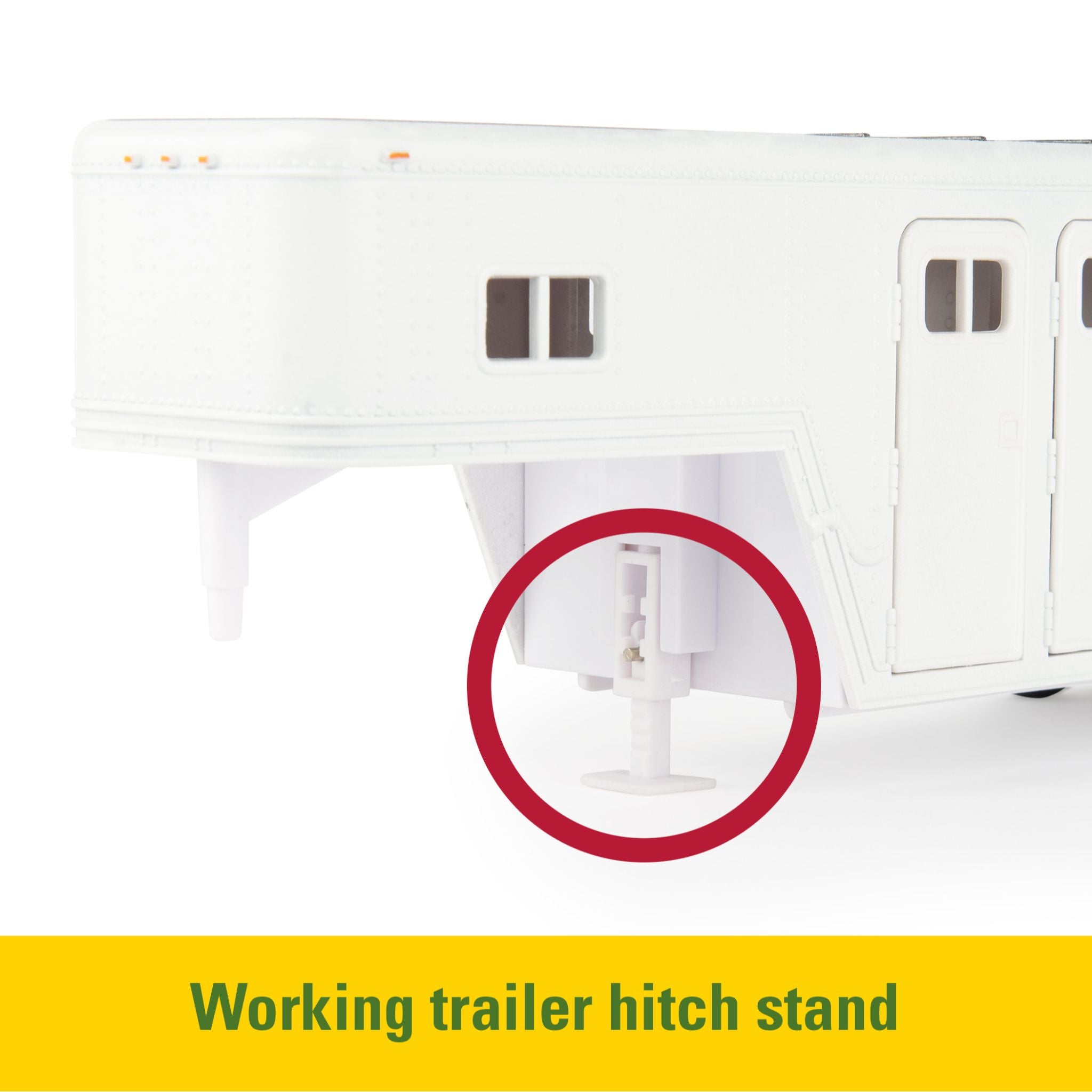 John Deere 1:32 Hobby Set With Jd Gator & Skid Steer (With Horses)