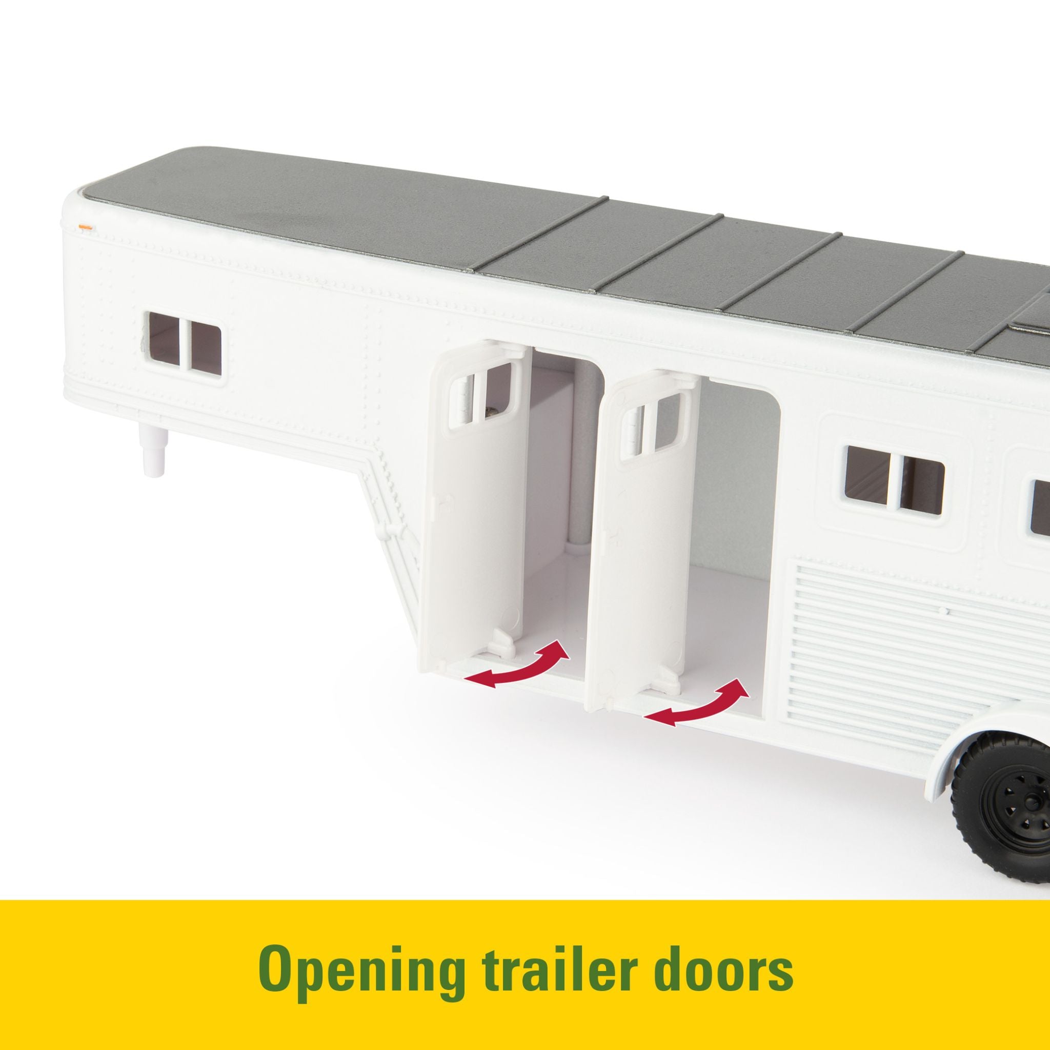 John Deere 1:32 Hobby Set With Jd Gator & Skid Steer (With Horses)