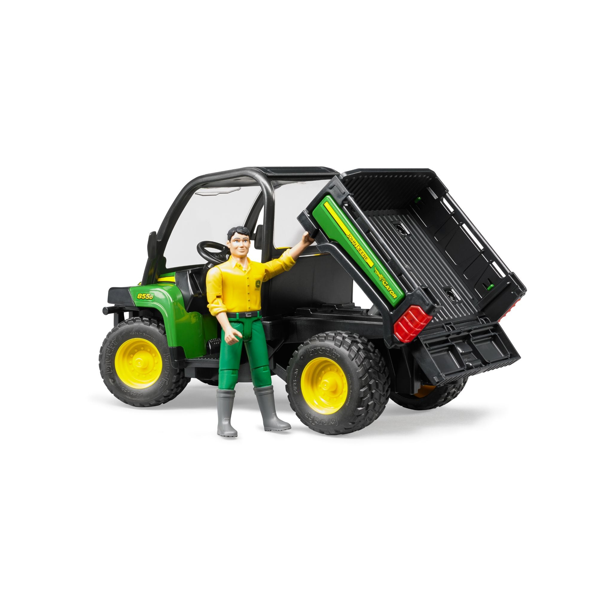 Bruder John Deere Gator Xuv 855D With Driver