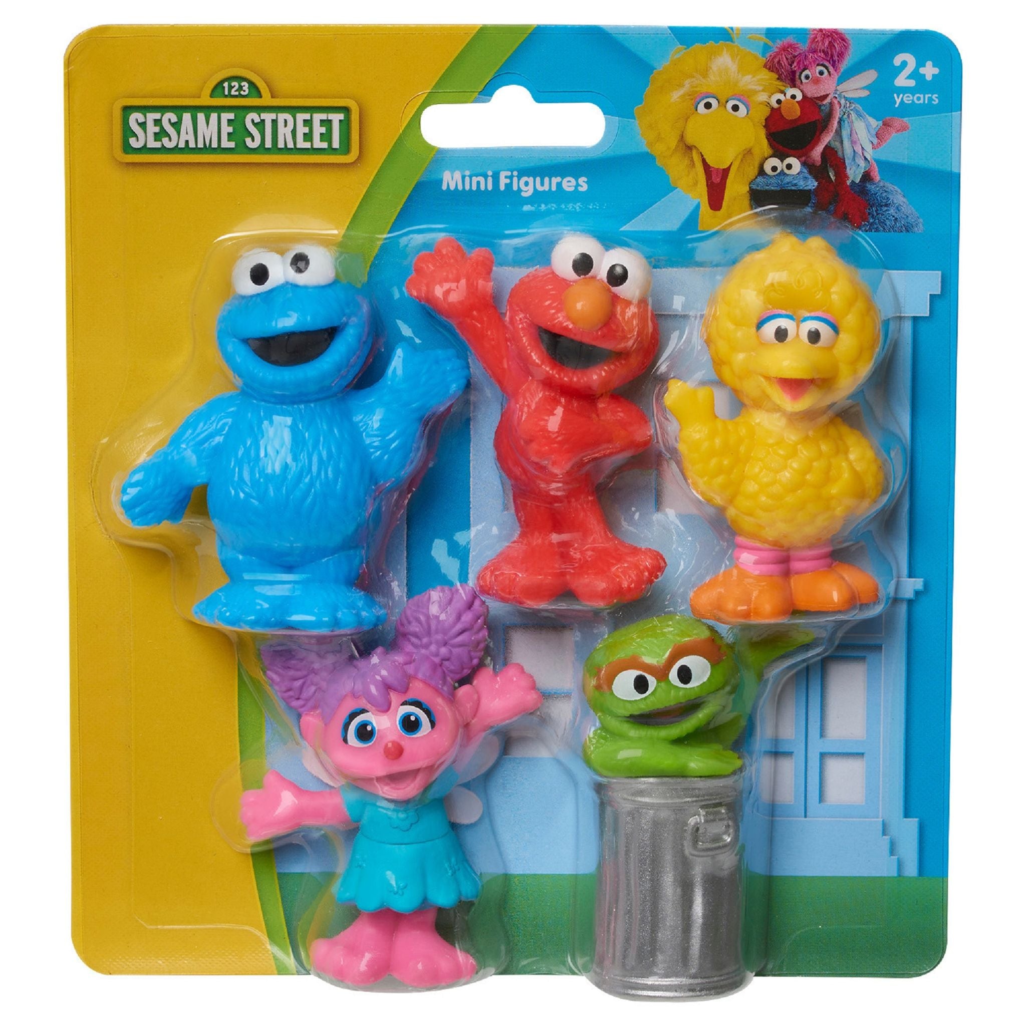 Sesame Street Friends Mini Figures 5 Pack
