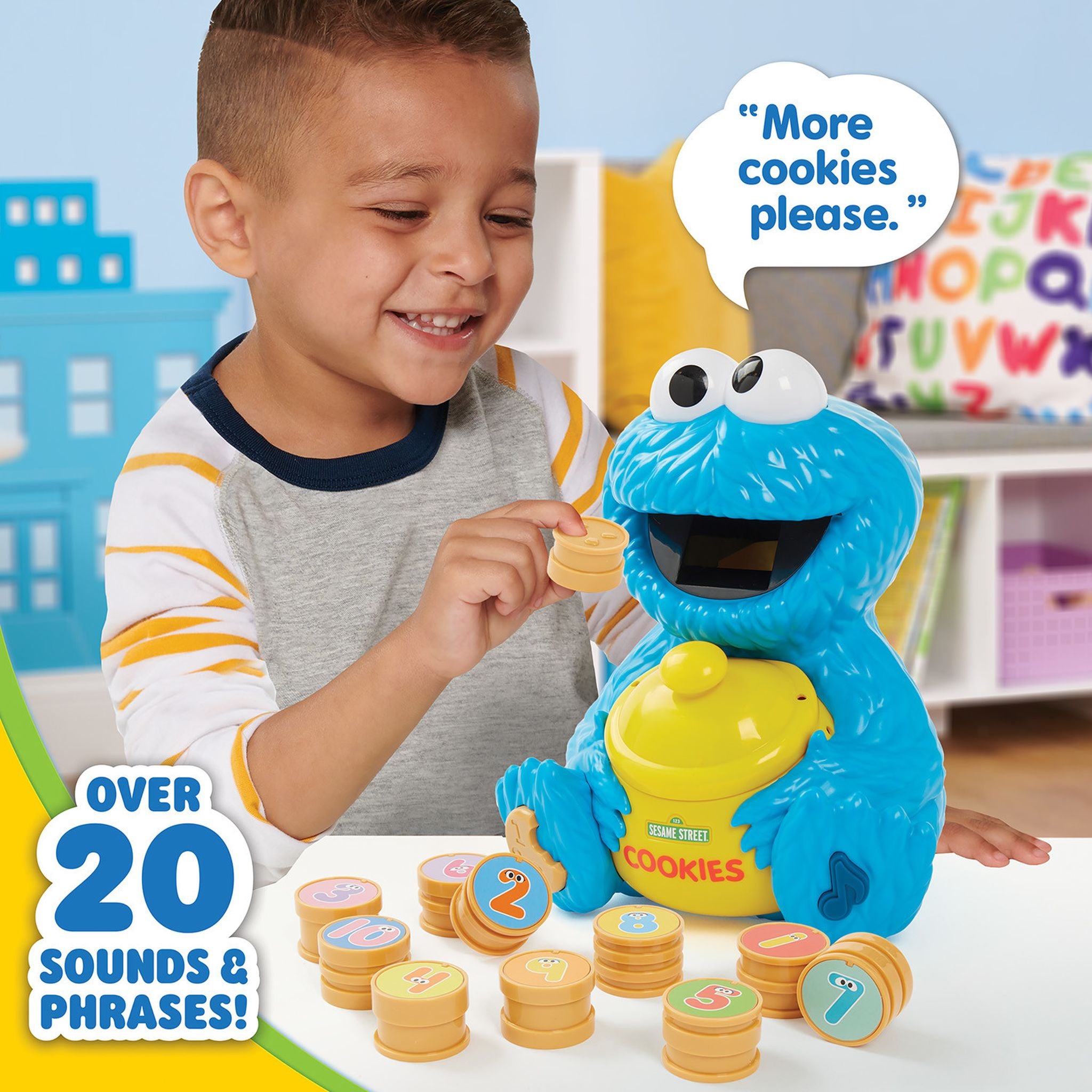 Sesame Street Cookie's Counting Jar